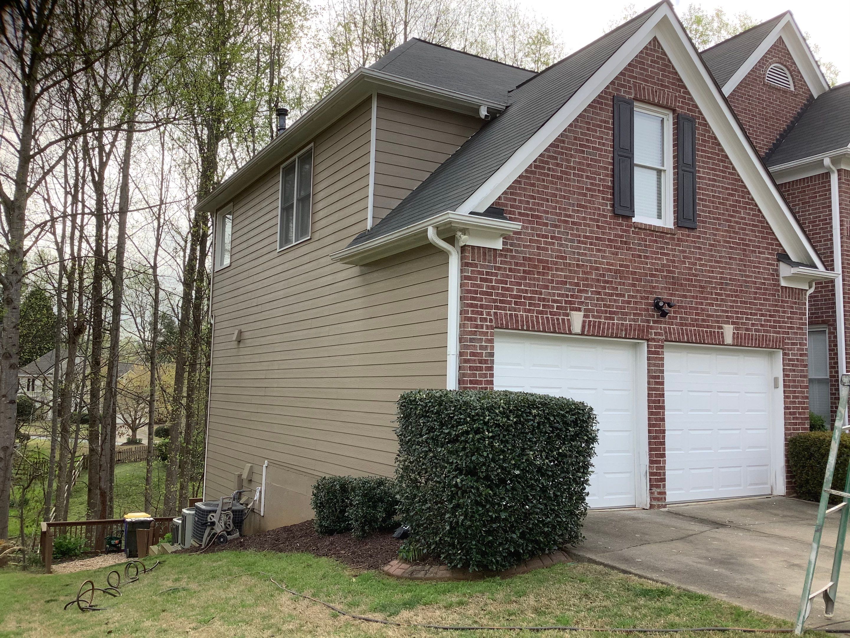 Residential Exterior Painting and Deck Refinishing Project in Kennesaw by Swift Home Renovations