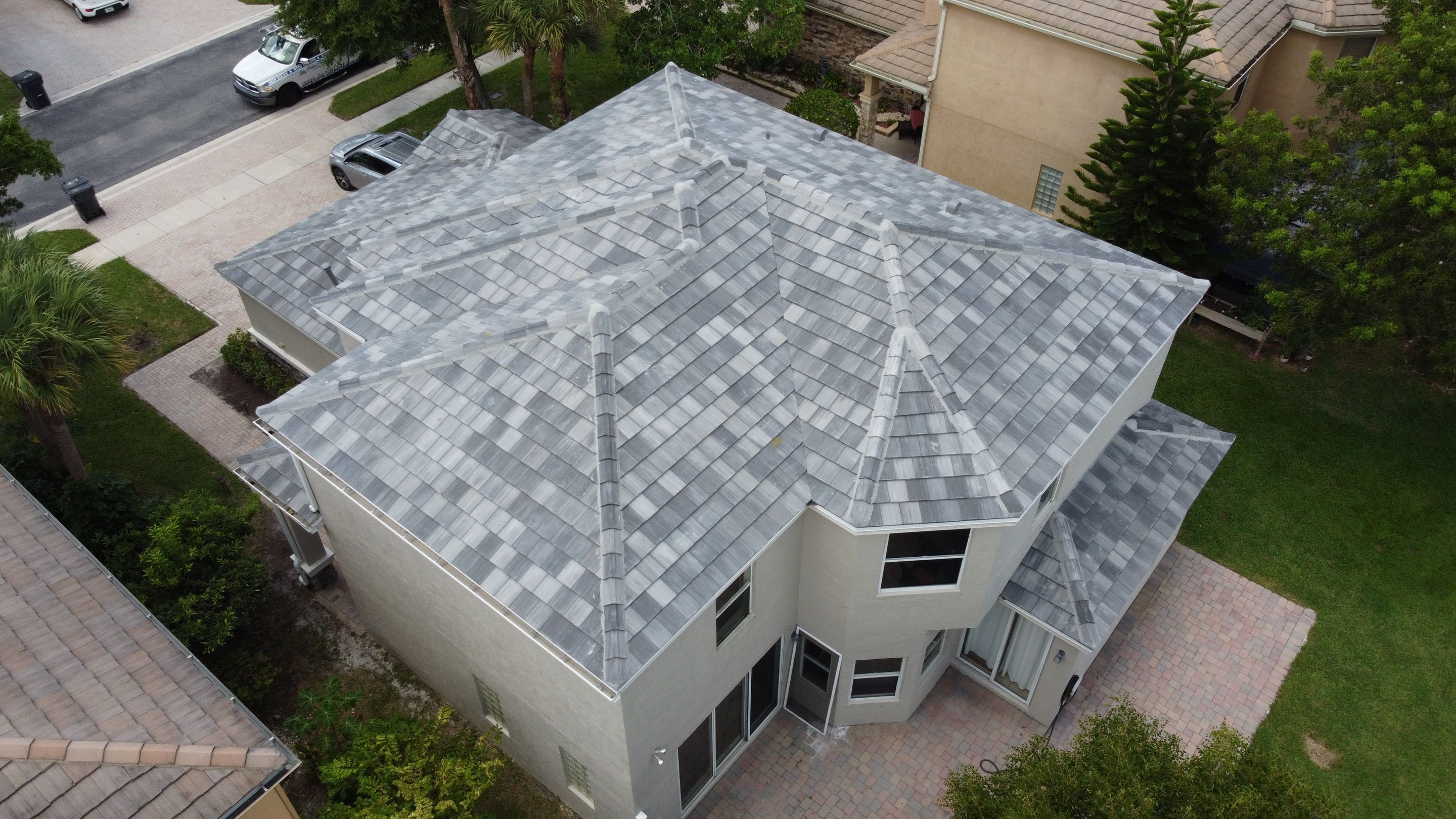 Residential Roofing Installation using Eagle Roofing Tile by BLUES BROTHERS ROOFING