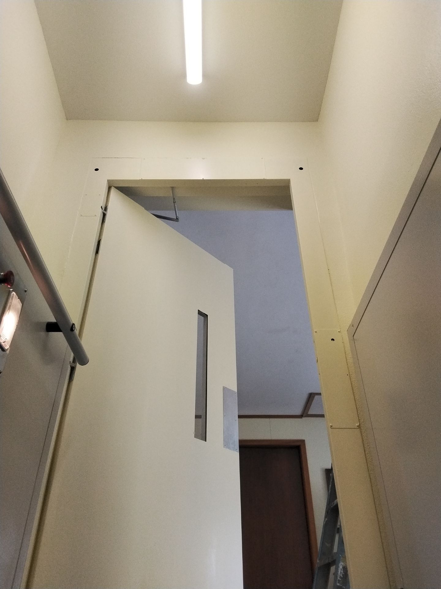 Interior Stairwell Transformation – Before & After by Midwest Paint LLC