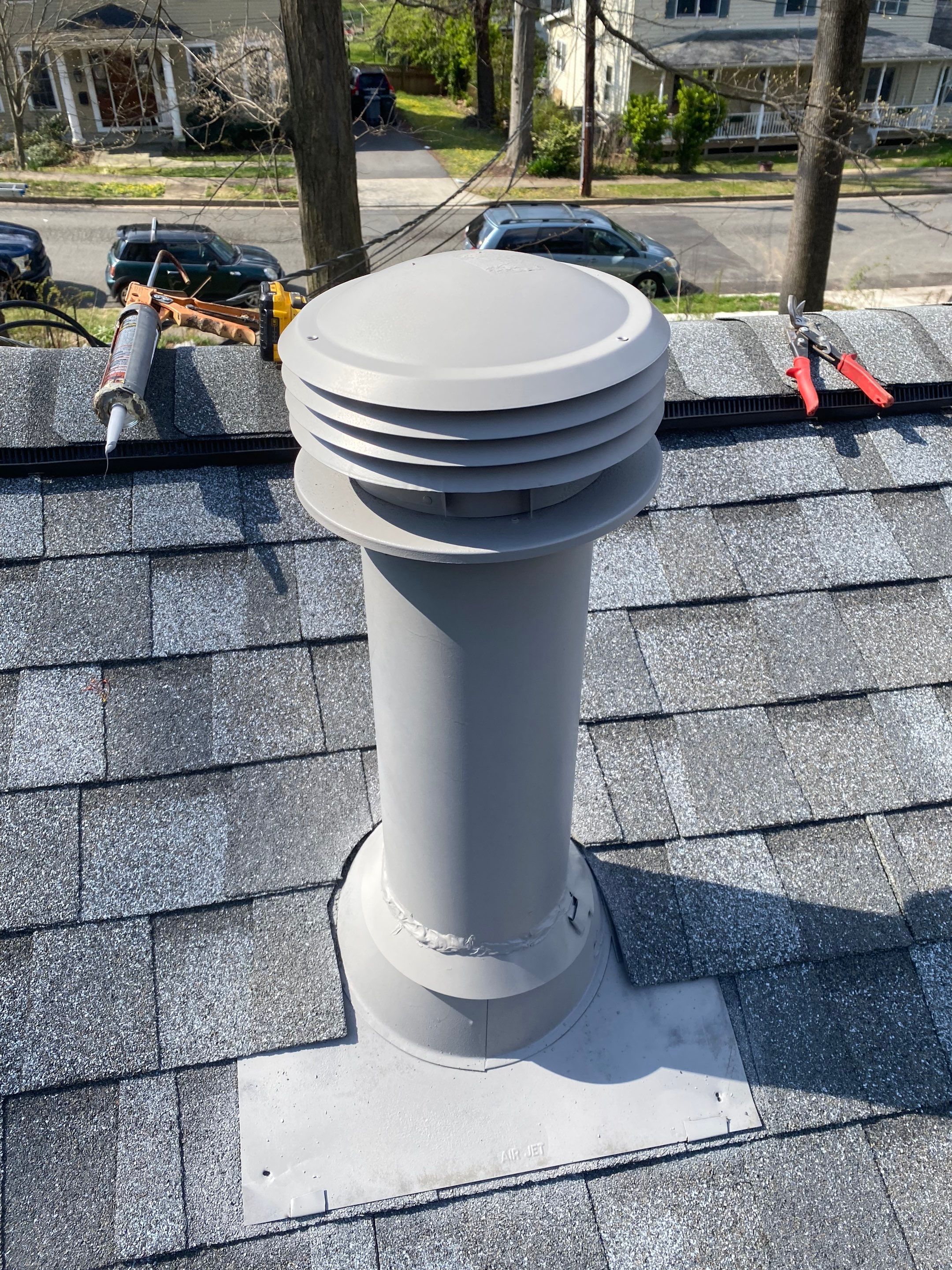 Falls Church Landmark Pro Roof in Max Def Pewter by RM Banning, Inc.