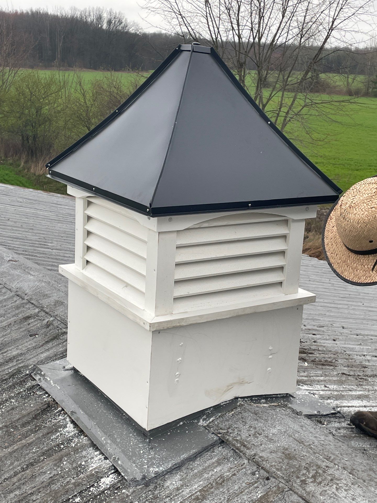 Amish Built Cupola by Pally Roofing