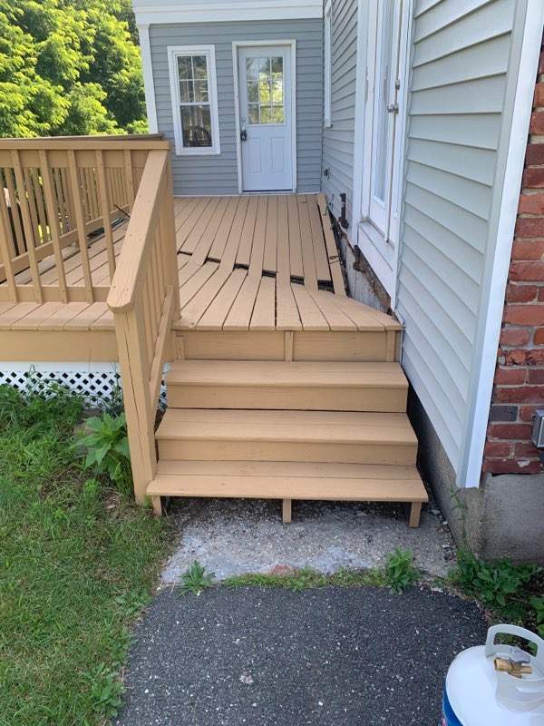 Porch/Deck Construction using PT Decking by UBrothers Construction