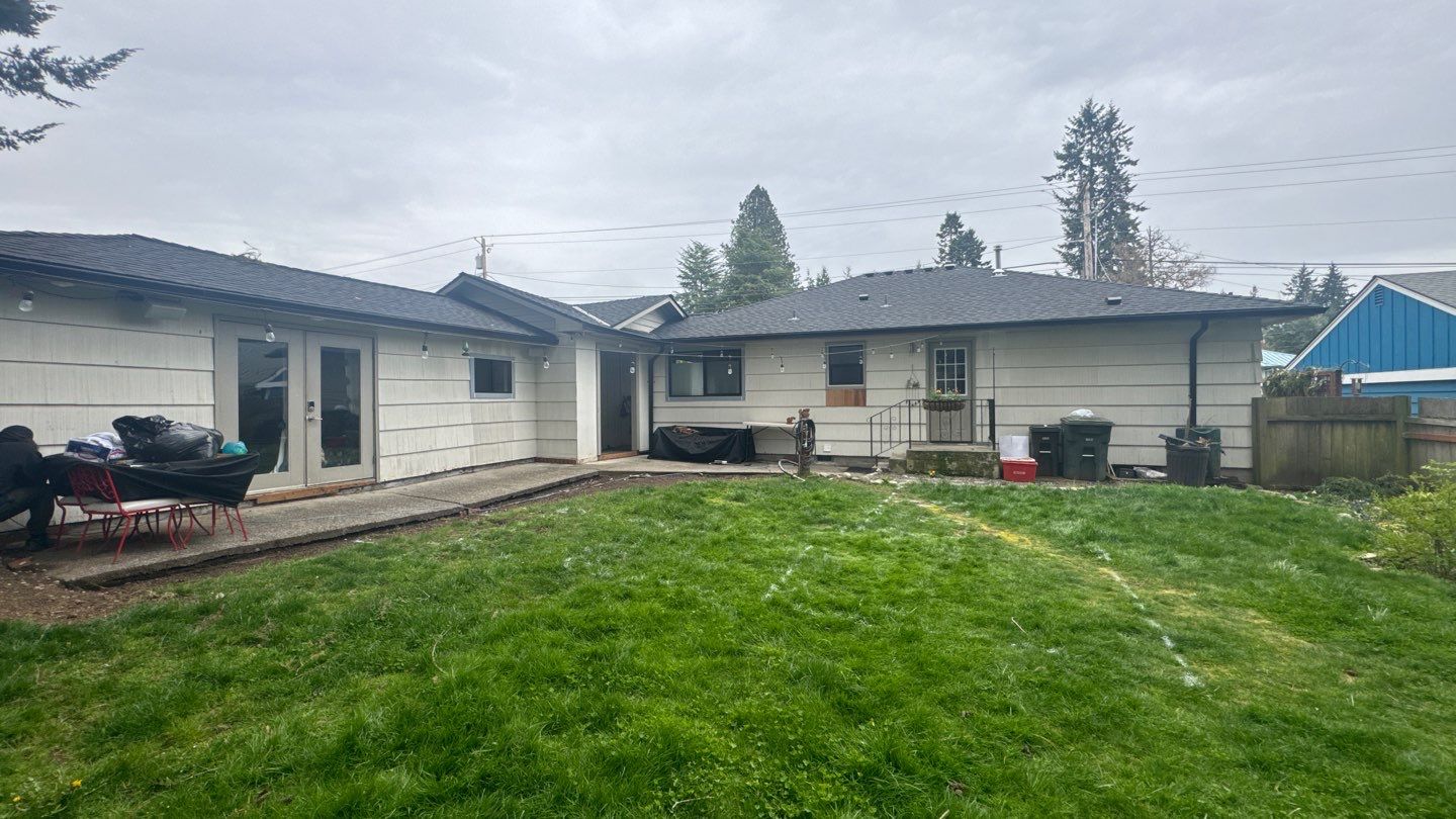 John | Concrete Backyard Walkway by Jireh Asphalt & Concrete Inc 