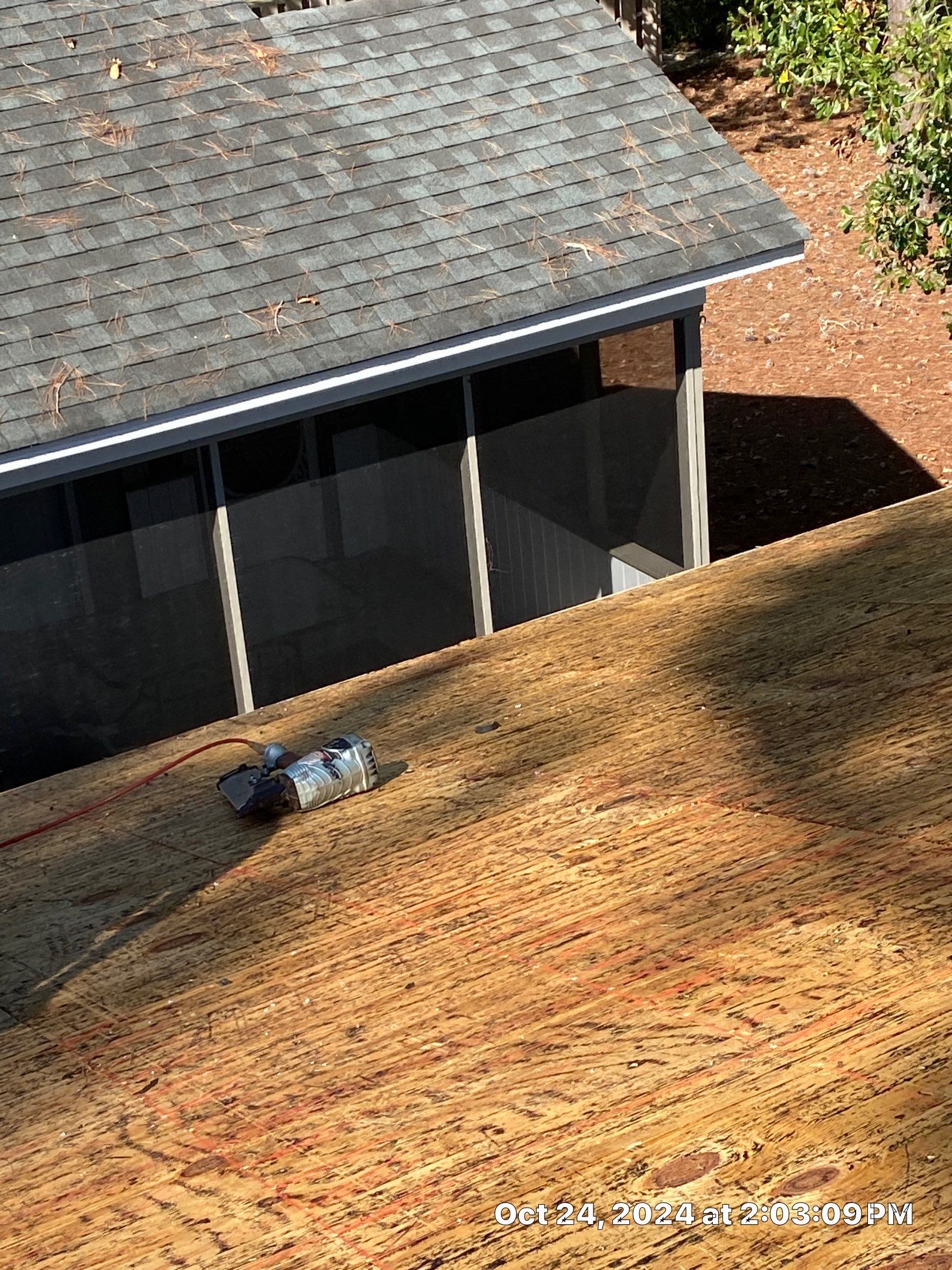 Fortified Roof Replacement using Certainteed Landmark Cobblestone in Boiling Springs Lake by RGR Construction and Roofing, LLC