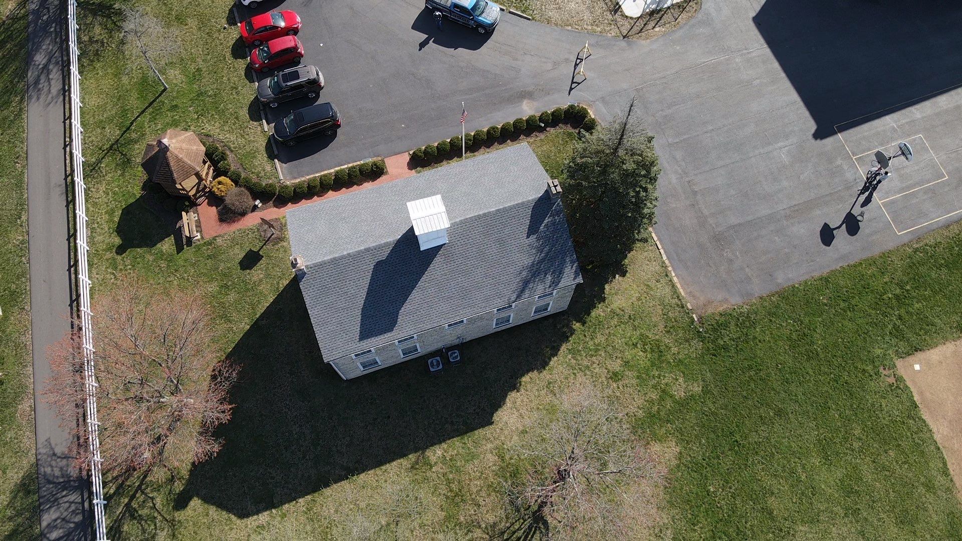 Commercial Roofing Installation using Timberline HDZ Shingles - Pewter Gray by RoofX 