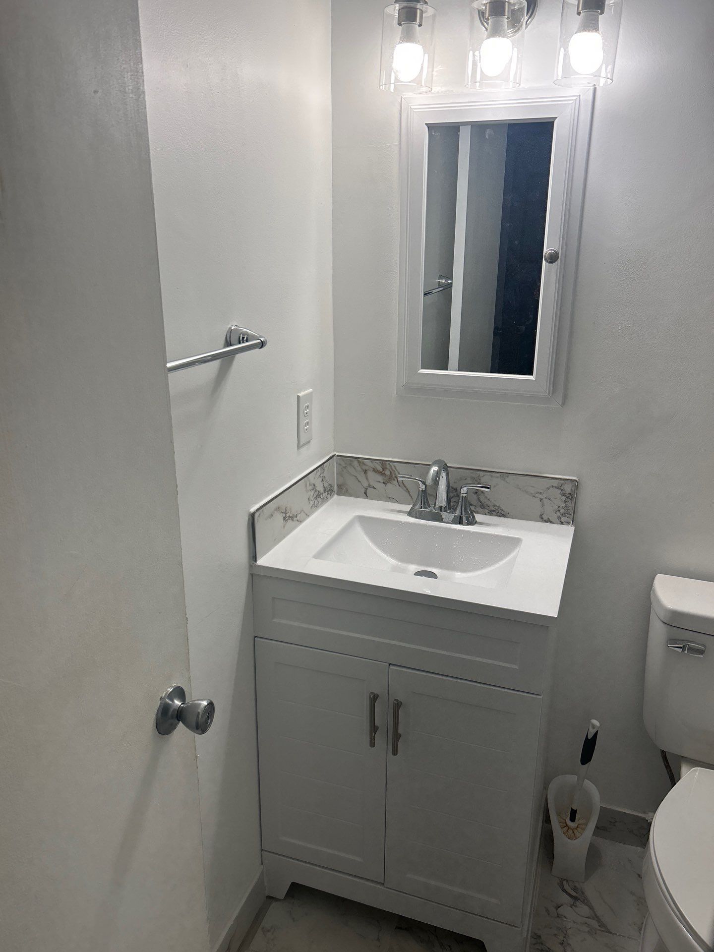 Dual Bathroom Makeover by urban green energy llc
