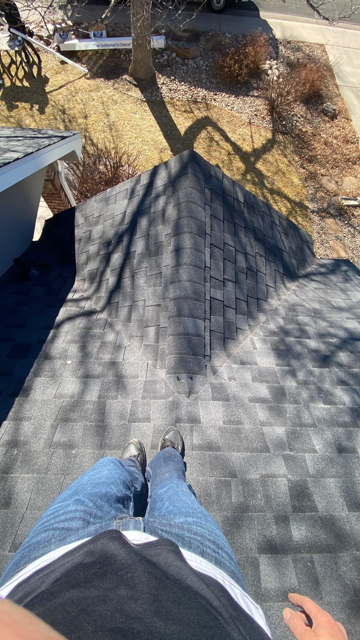 Resdiental Hail Damage Roof Replacement using Certainteed Northgate by Black Belt Roofing