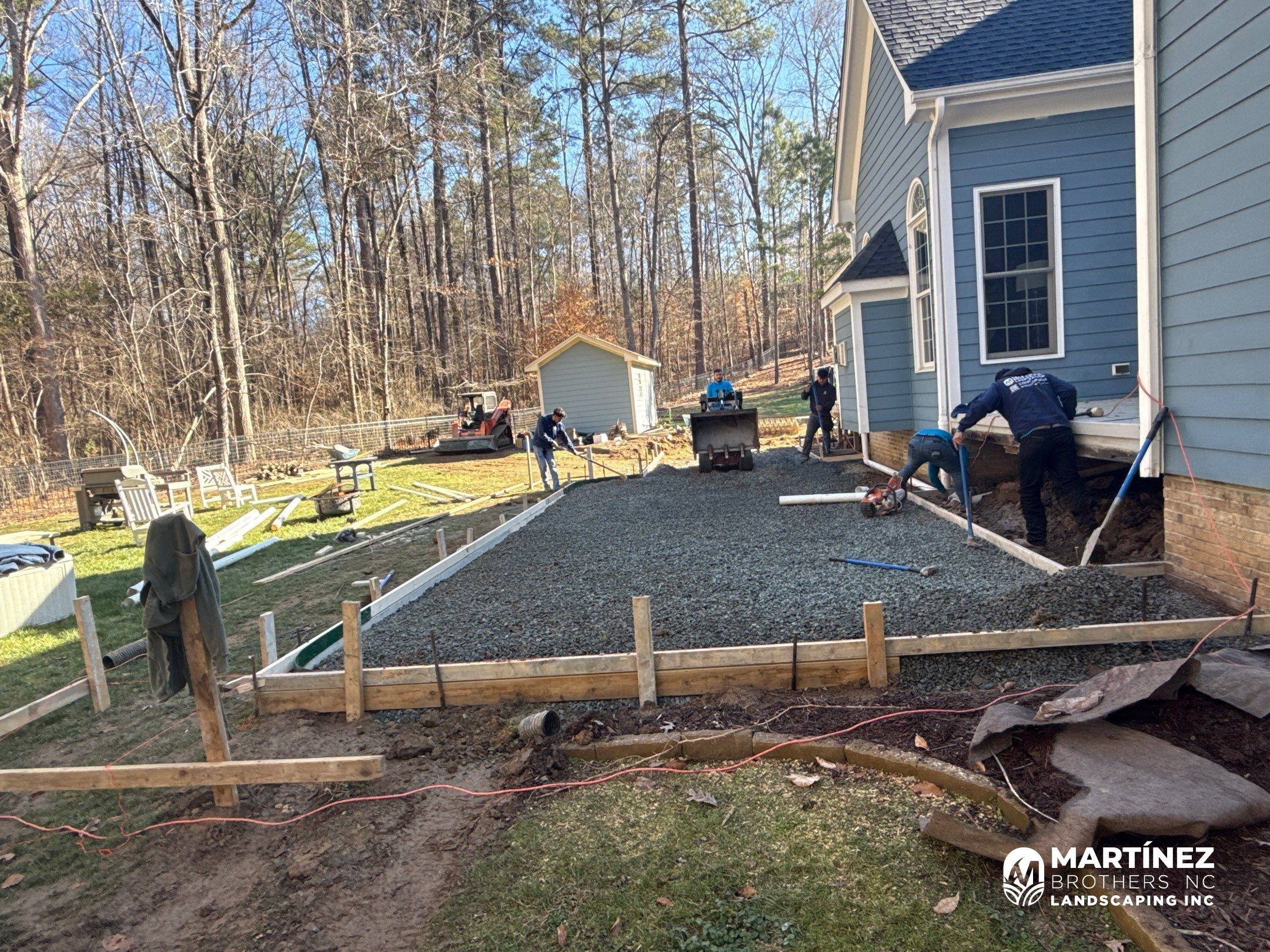 Hardscaping in Pittsboro by Martinez Brother’s Nc Landscaping Inc