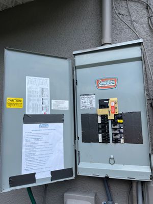 Portable Generator Install in Winter Park