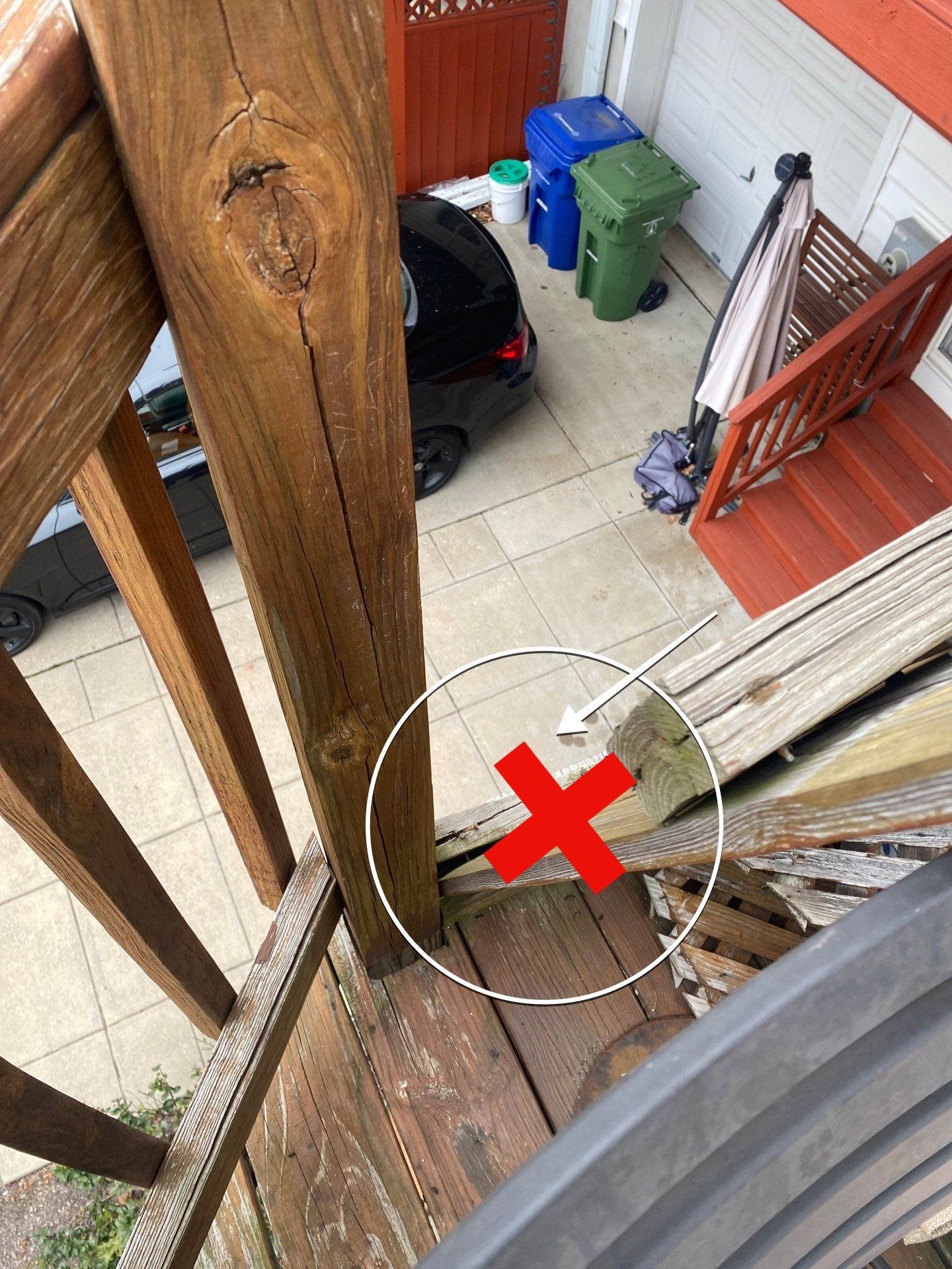 Deck repair  by Alpha Design Services