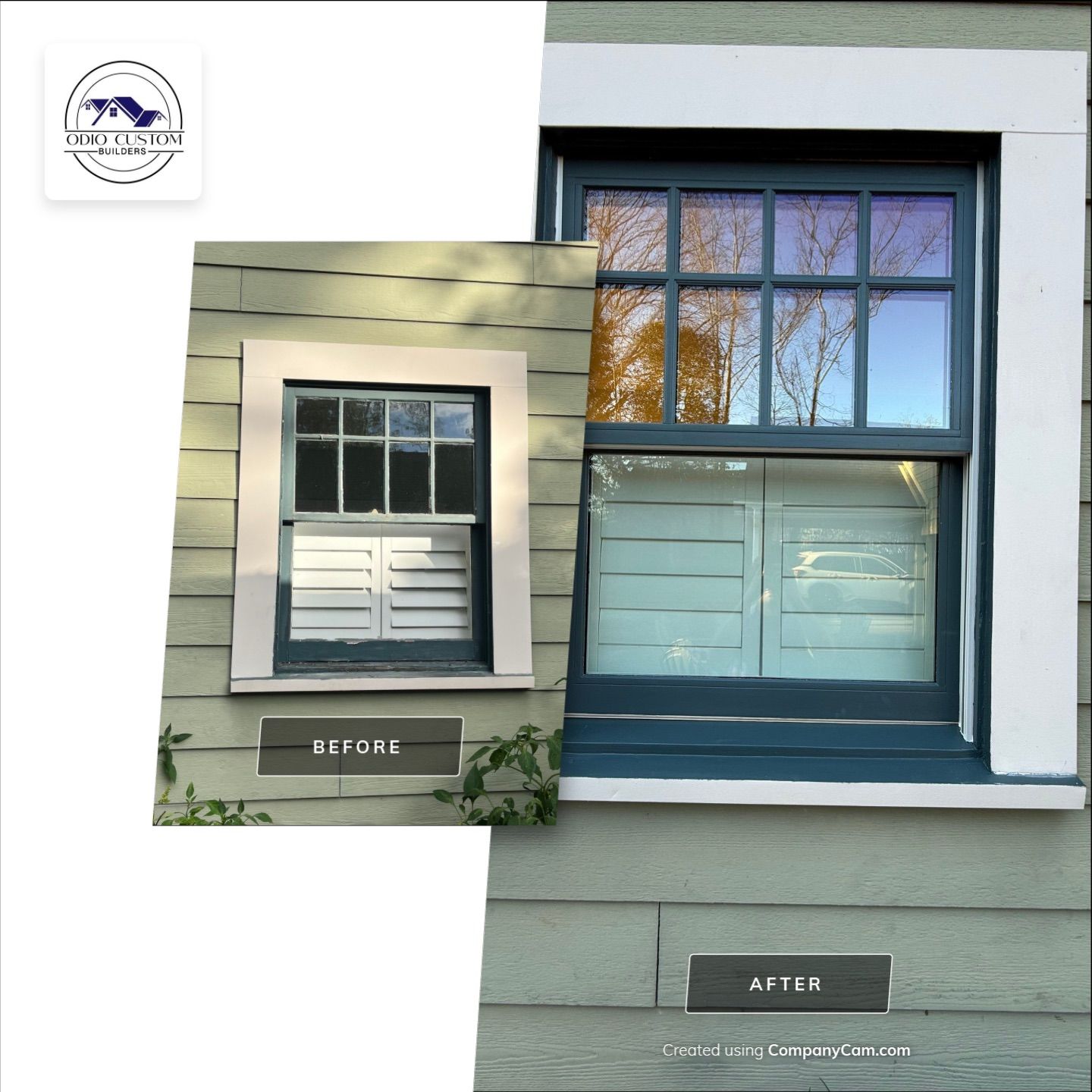 Window in Greenville, SC by Odio Custom Builders