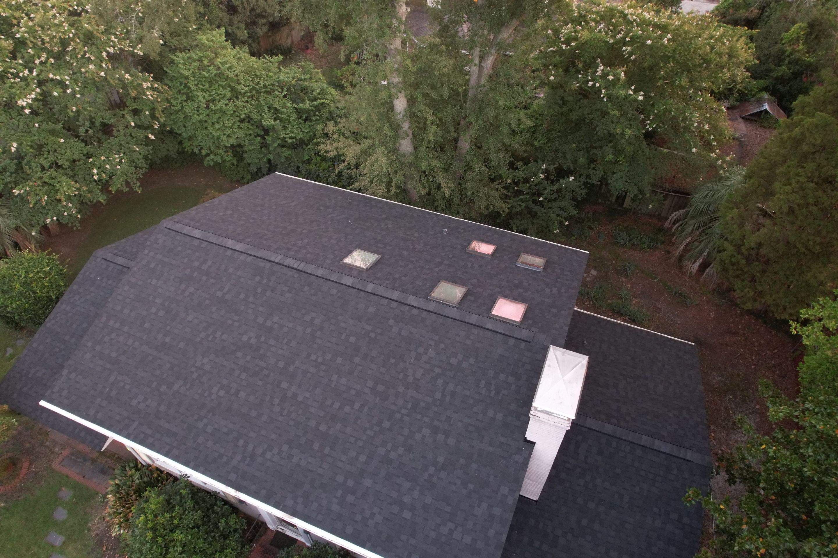 Roof Replacement- IKO Granite Black- Aiken by South Point Roofing