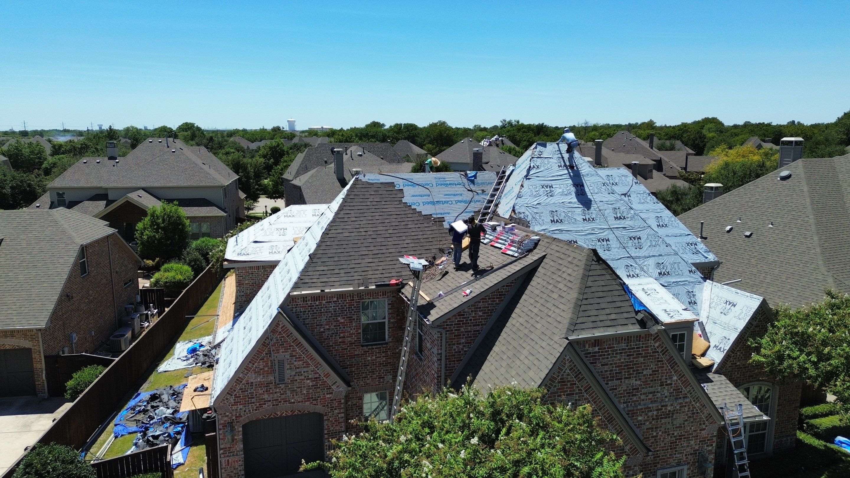 Residential Roof Replacement using GAF shingles by Elite Roofing LLC