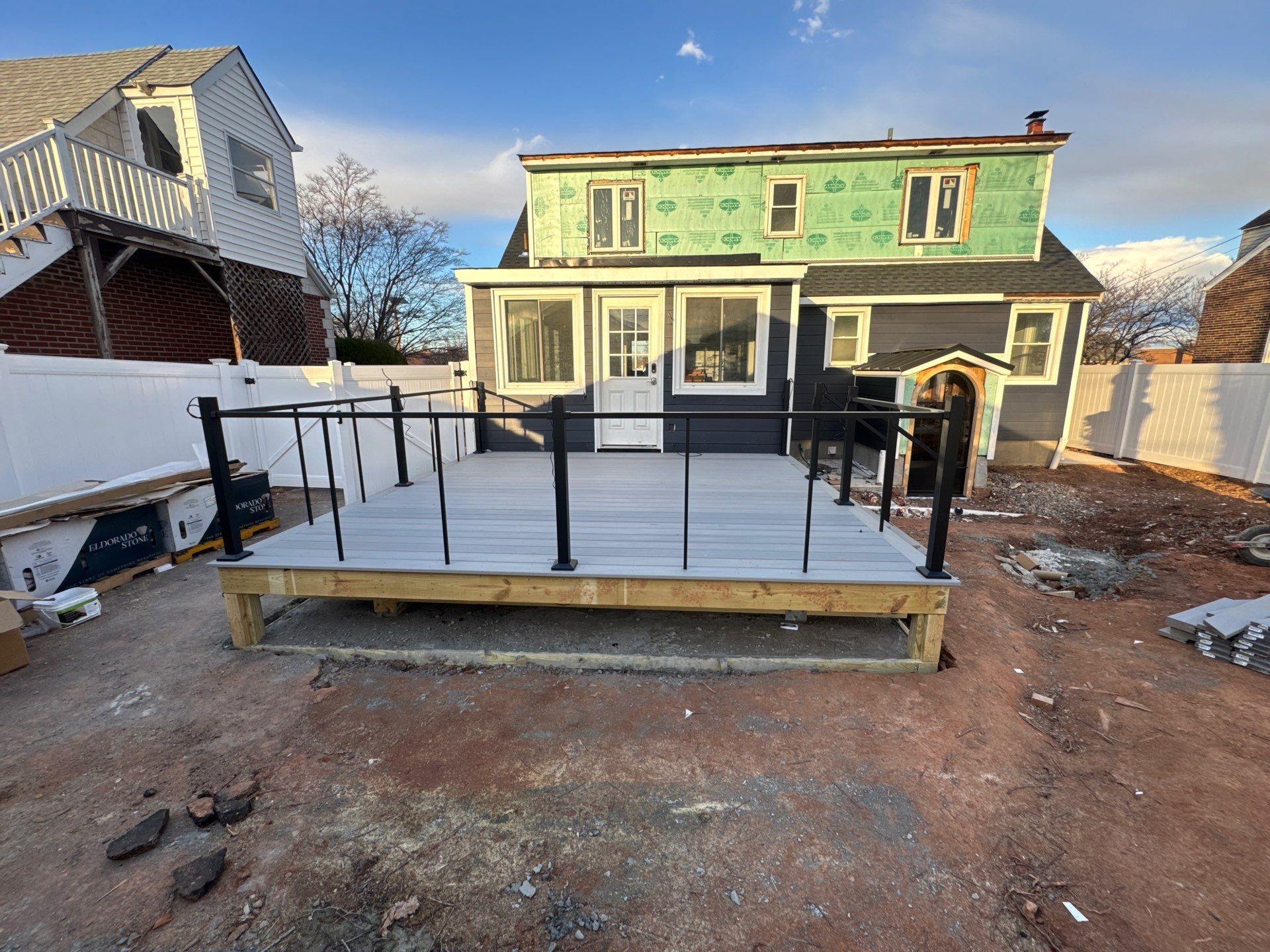 New Deck in Carteret, New Jersey by deck guardian