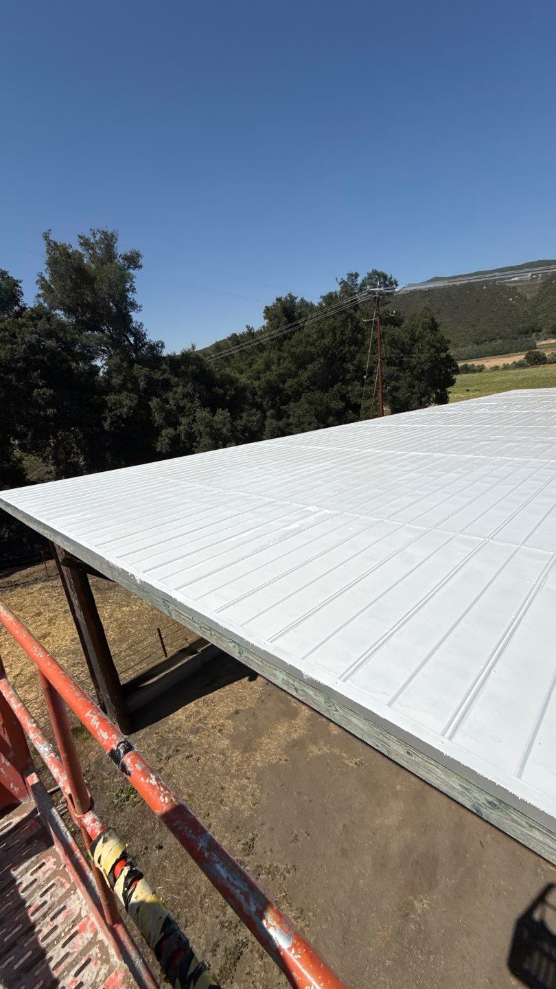 Metal Roof Silicone Coating and Structural Repair in San Ysabel by Reliable Roofing San Diego Inc.