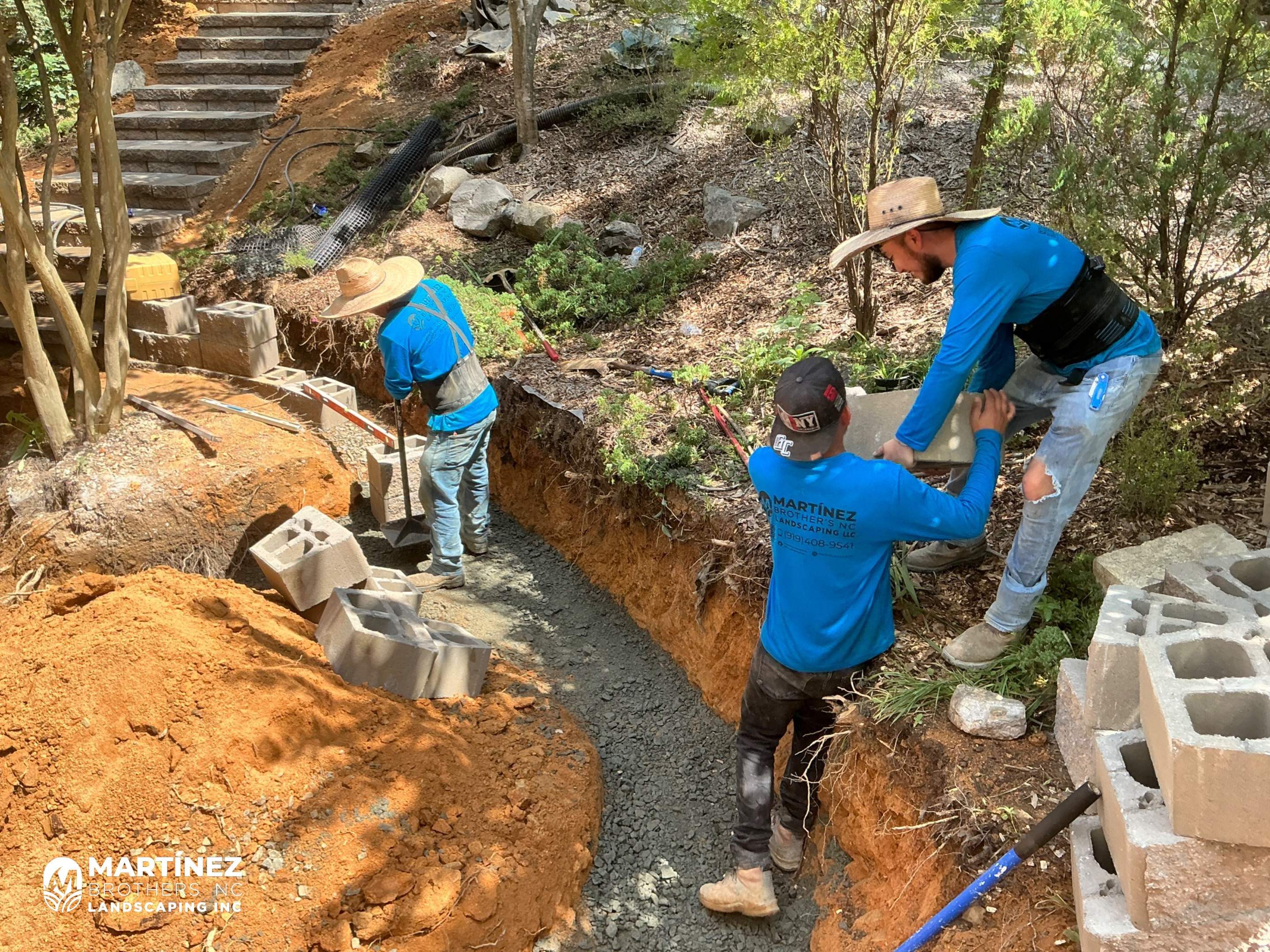 Project in Durham by Martinez Brother’s Nc Landscaping Inc