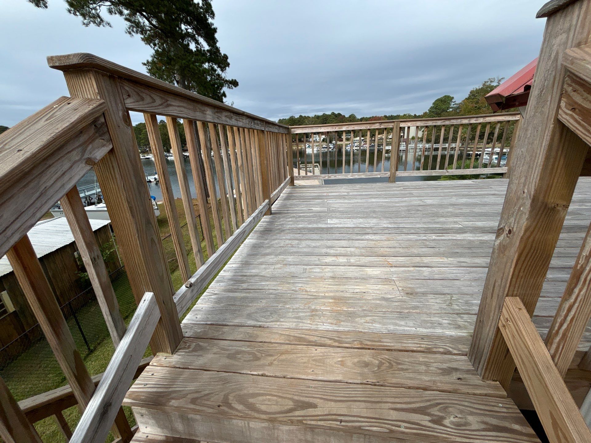 Weathered Deck using Wood Sealant by DuraSeal