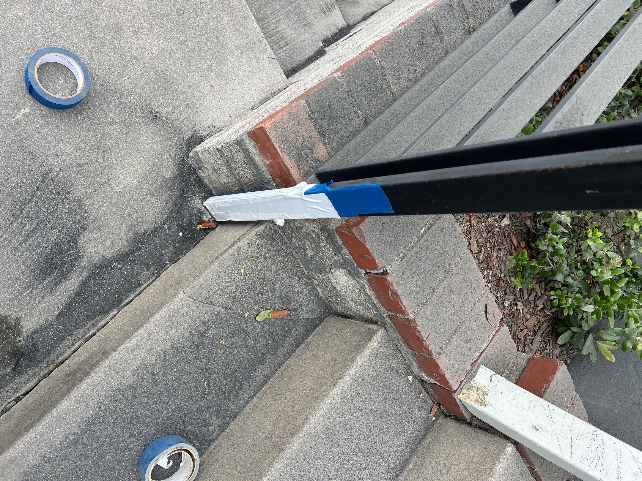 Sandblasting Paint Off Brick Wall In Los Angeles, CA by La Power Washing Inc