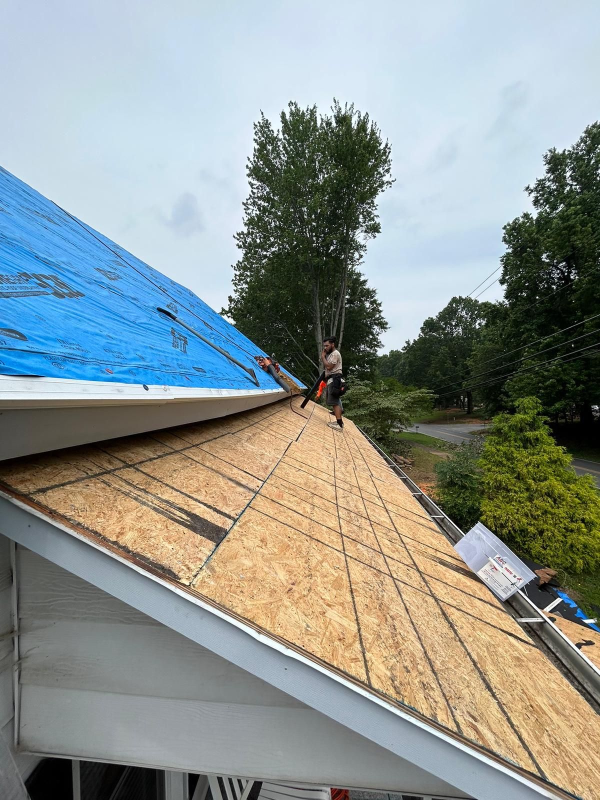 Cherryville NC Roof and Siding Job  by Here4You Restoration 