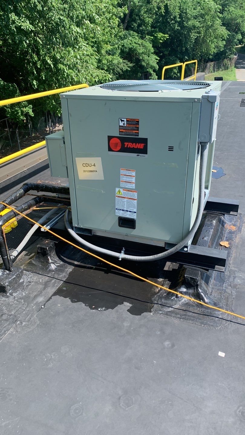 Commercial Roofing Repair using EPDM  by A Plus Exterior