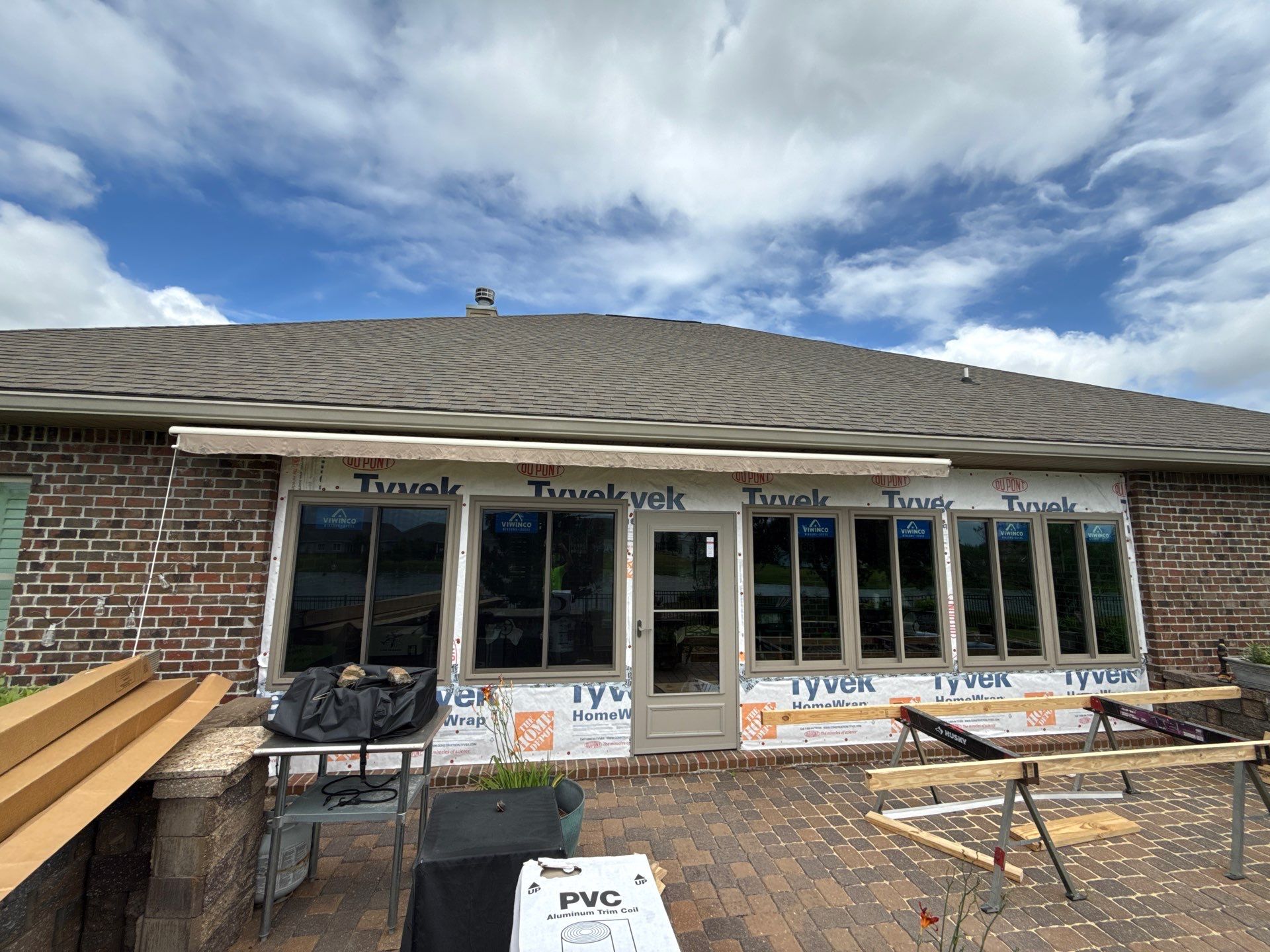 Sunroom Transformation  by Folkers Window Company
