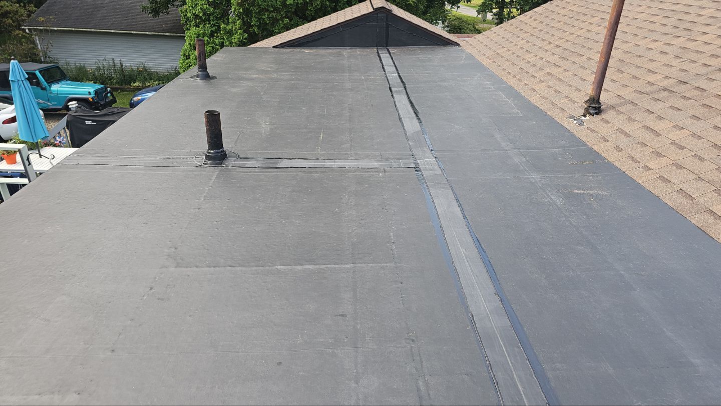 Atlas Pinnacle, Color, Heatherblend, Drip Edge, Color, Royal Brown by Eagle Eye Roofing