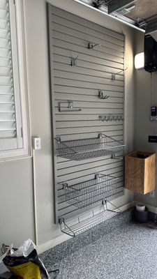 Ryan S. upgraded his garage with Slotwall