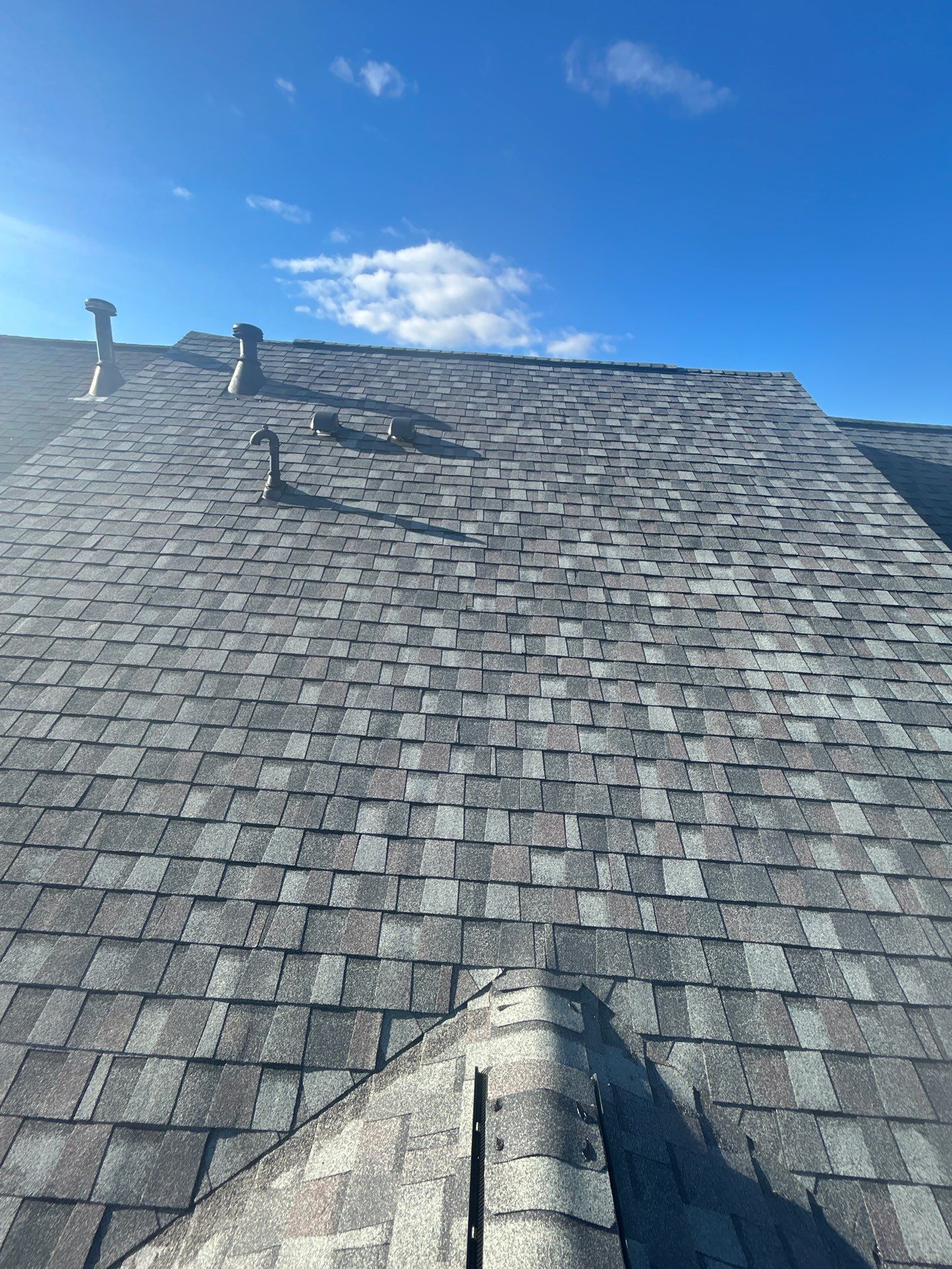 Bristow: Residential Roof Replacement with CertainTeed Landmark Pro in Max Def Colonial Slate by RM Banning, Inc.