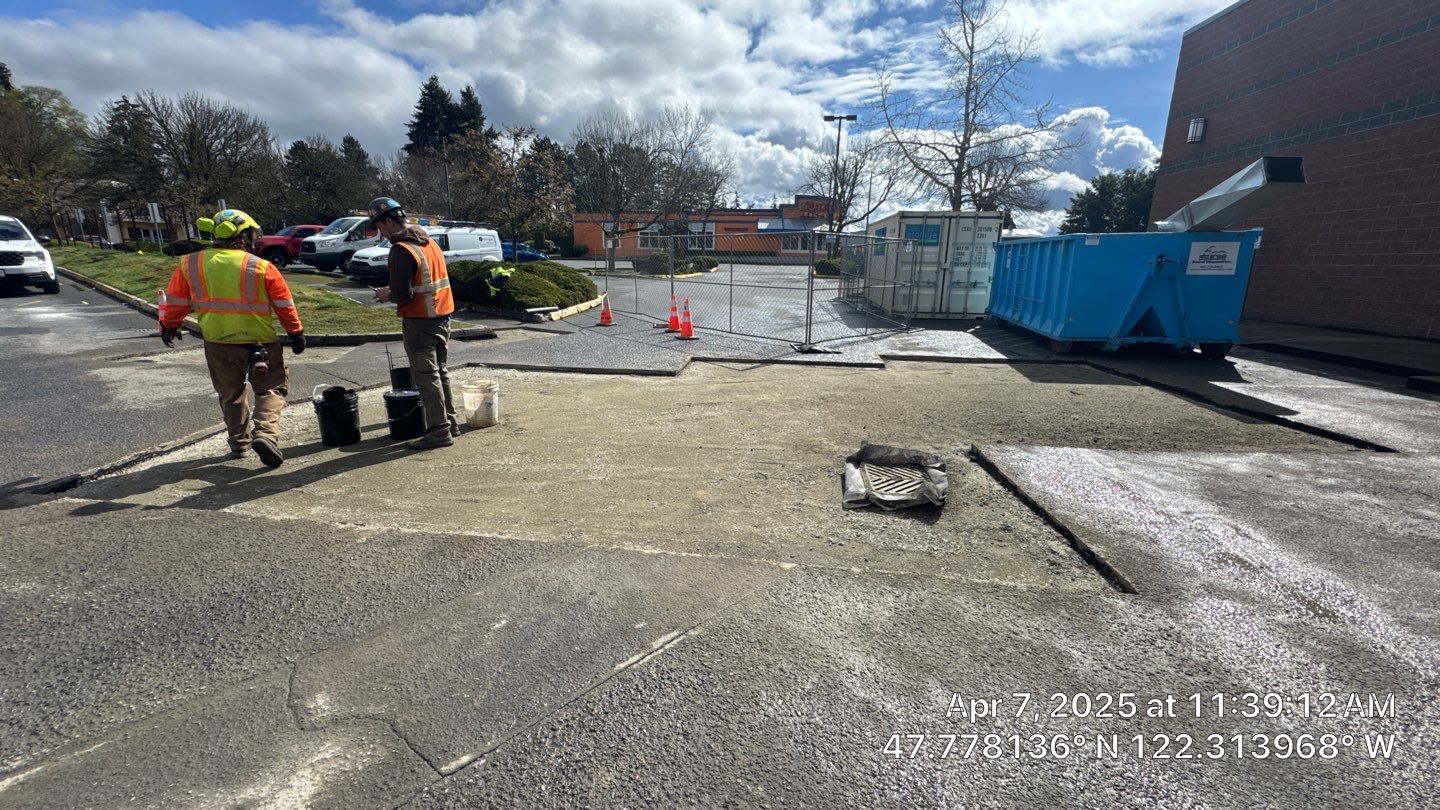 Asphalt Patch Repairs | Mountlake Terrace by Jireh Asphalt & Concrete Inc 