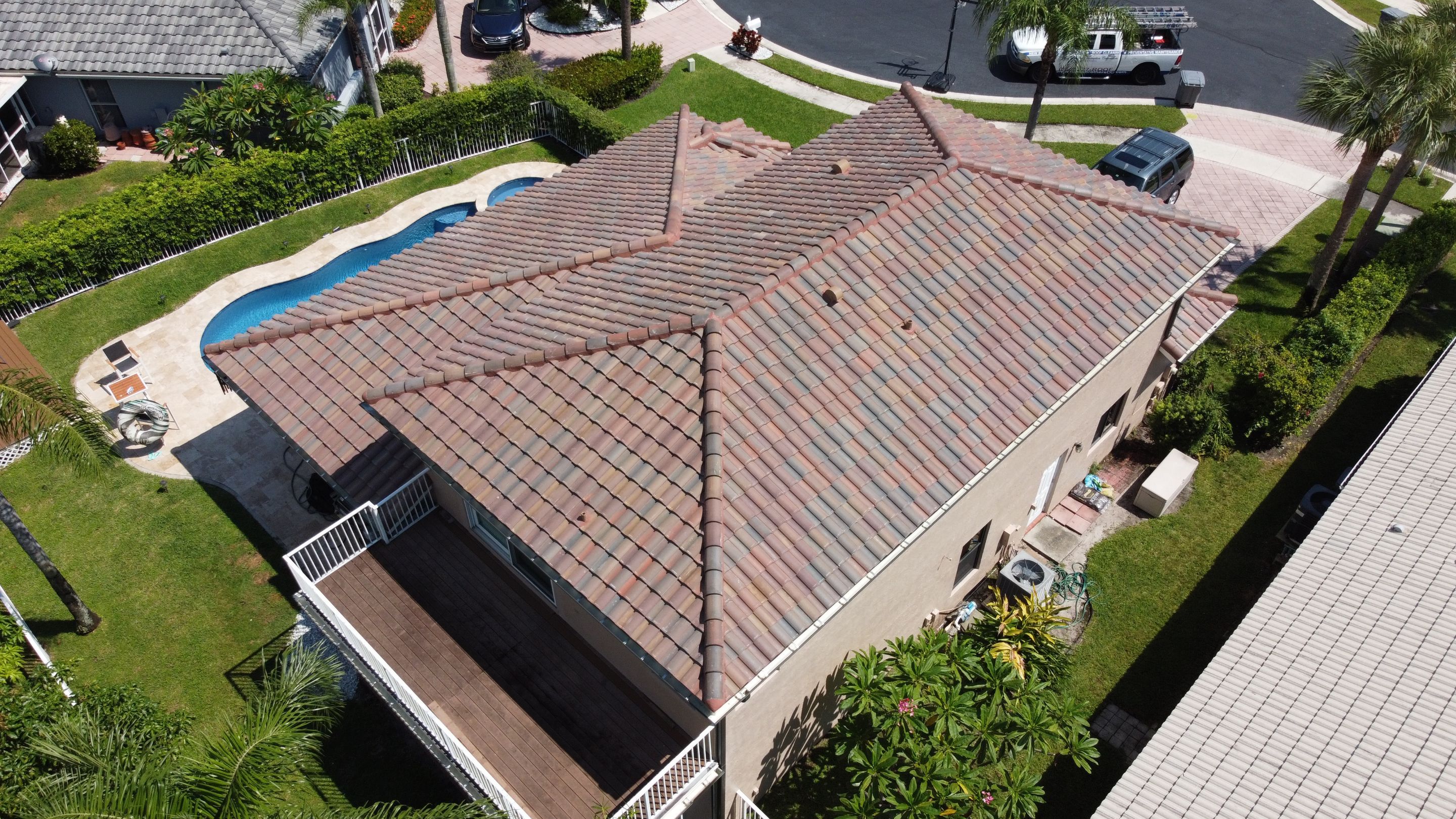 Residential Roofing Installation using Eagle Roofing Tile by BLUES BROTHERS ROOFING