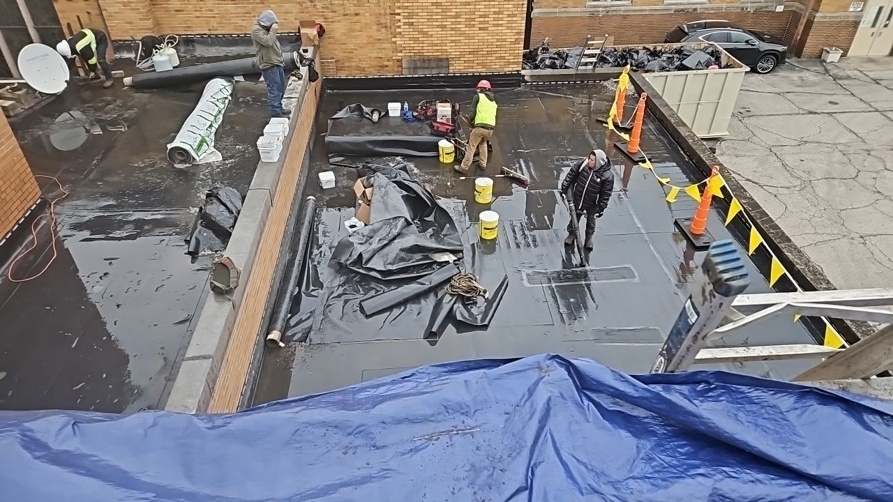 Commercial Roofing Repair using Repair by Absolute Roofing and Construction