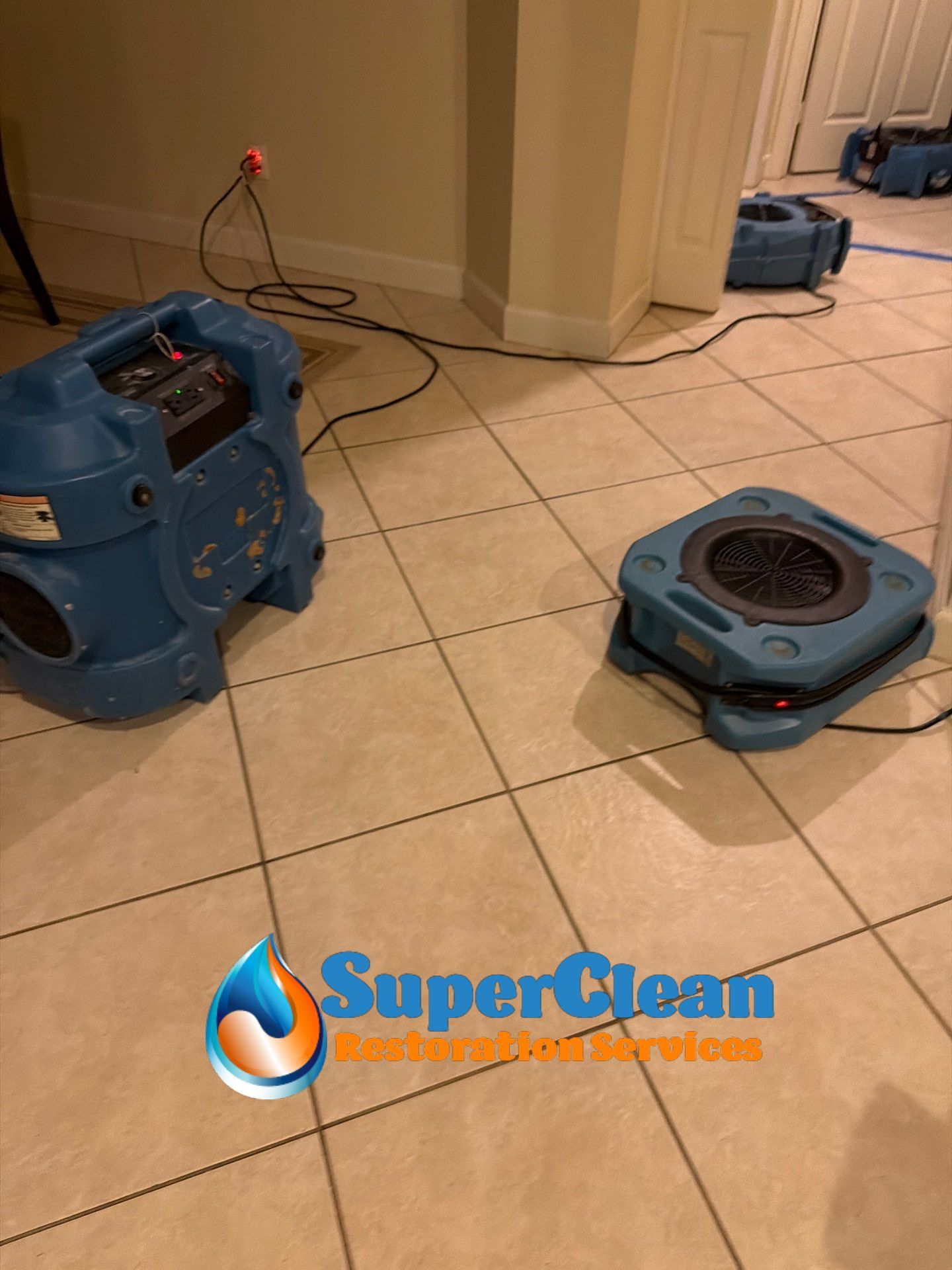 Water Damage Mitigation and Thermal Moisture Inspection in Port St. Lucie by SuperClean