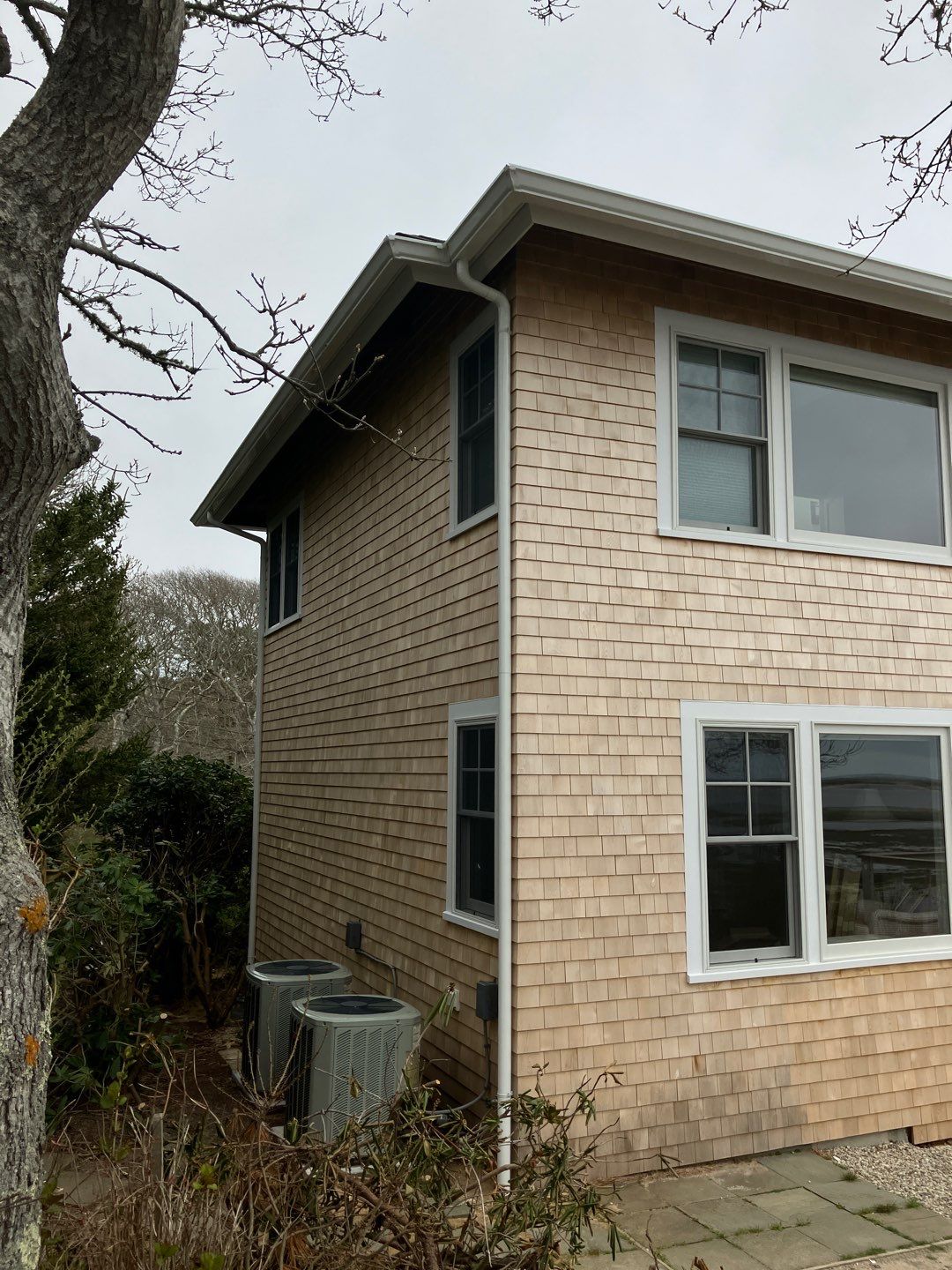 Gutter Installation using 6" K-Style Aluminum Gutter in Chatham, MA by Gutter Pro Enterprises