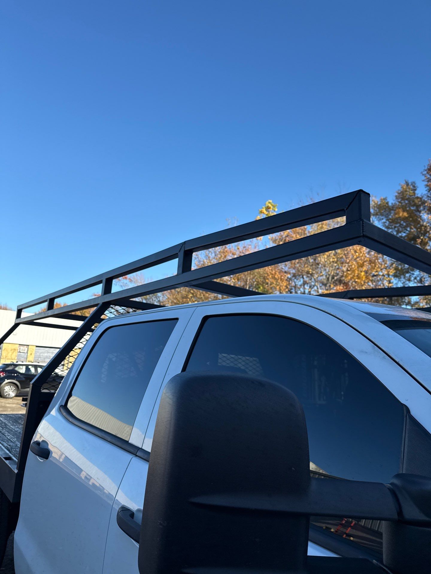 Seamless Gutters Ladder Rack by Gregory Sandstrom