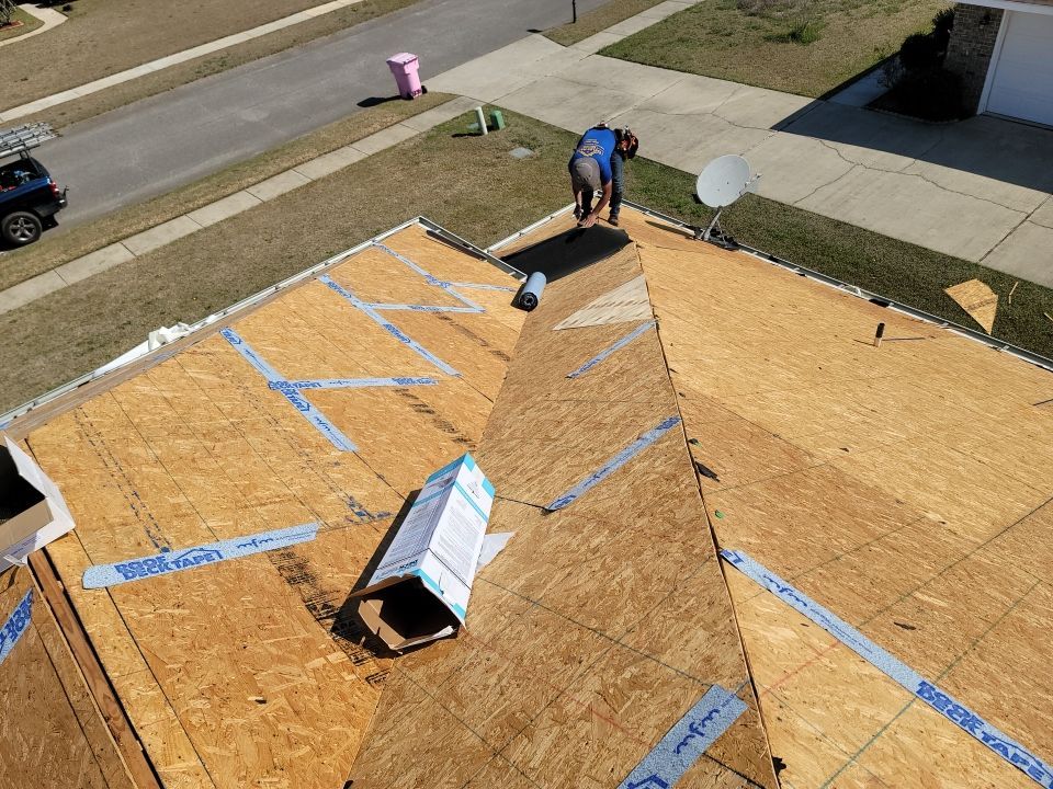Residential Roofing Installation using Roof Replacement by American Roofing & Construction LLC