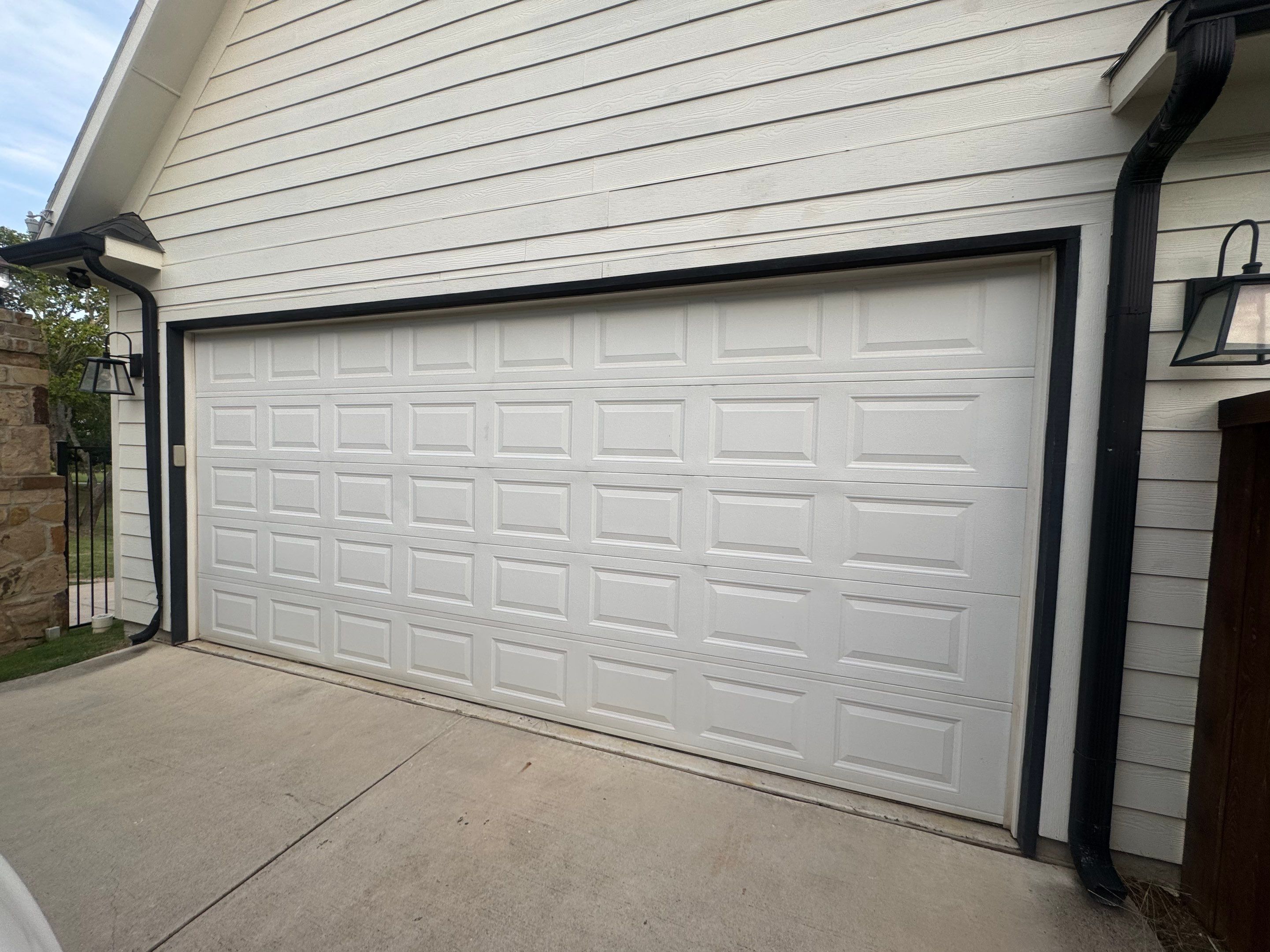 CHI High-Lift Garage Door and LiftMaster Opener Installation in Roanoke by Meadows Garage Doors