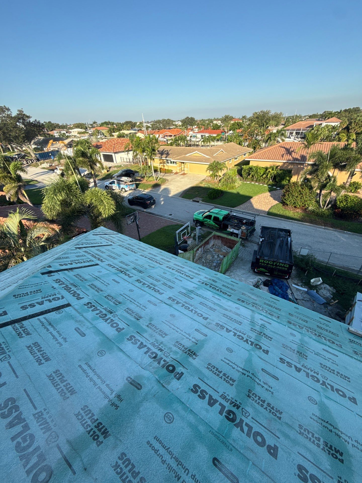 Project in St. Petersburg 33703 by Mitchell Roofing Company LLC