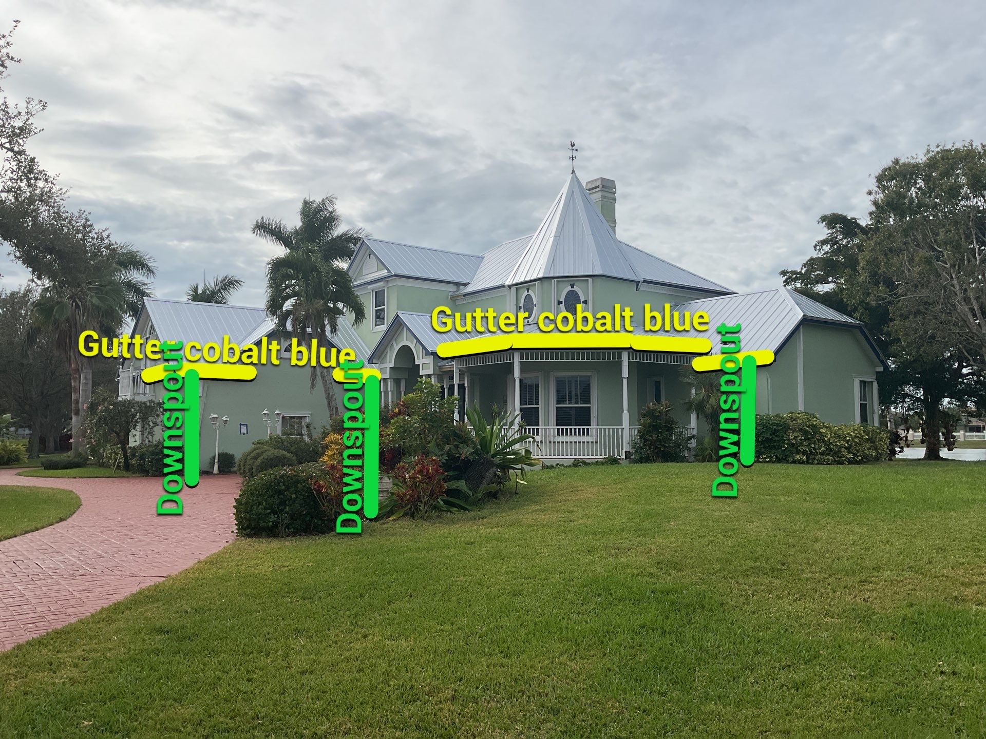 7-Inch Seamless Gutters in Cape Coral FL by Gutter Professors