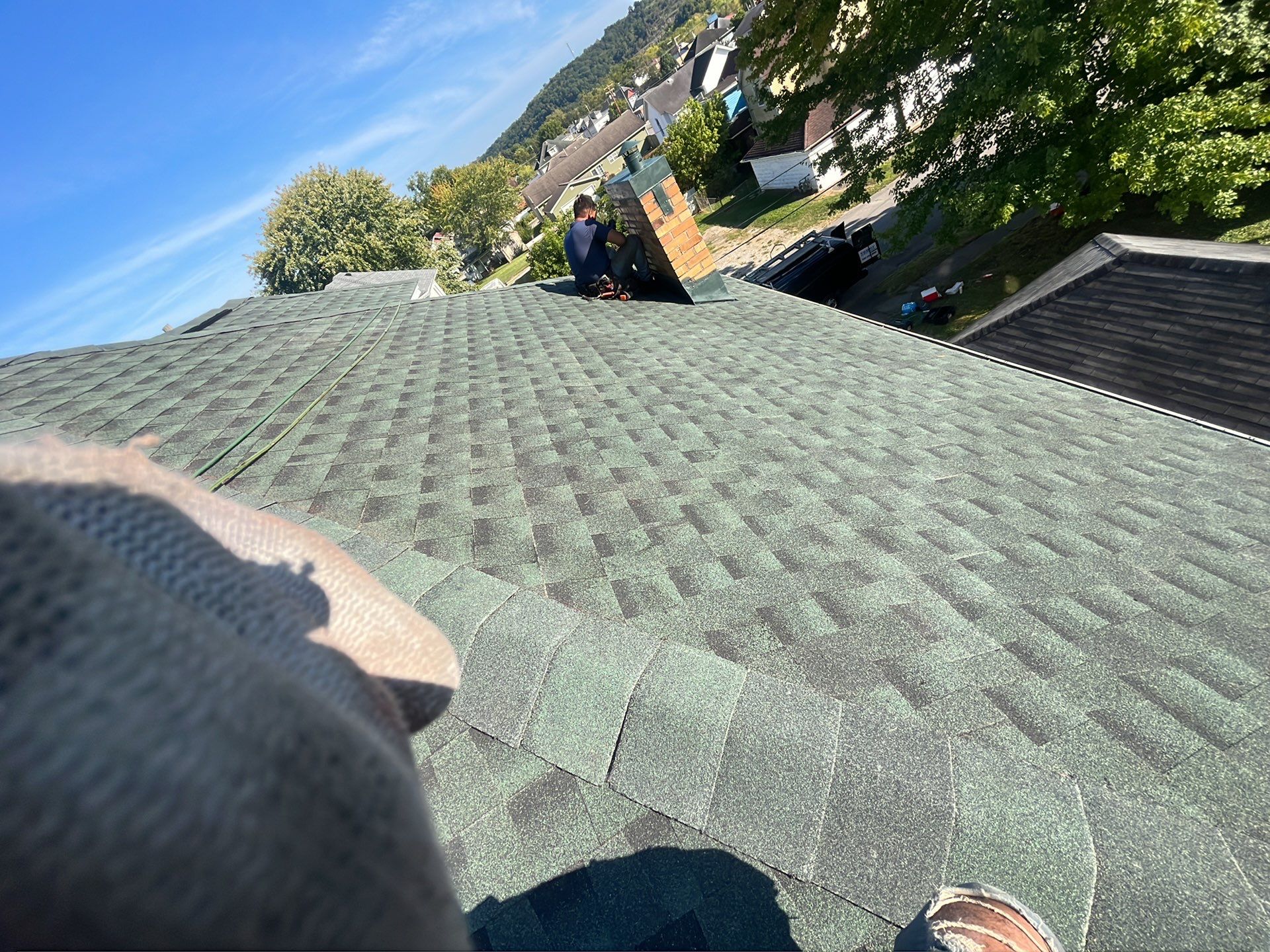 Residential Roofing Installation using Timberline HDZ by Rainstoppers Roofing