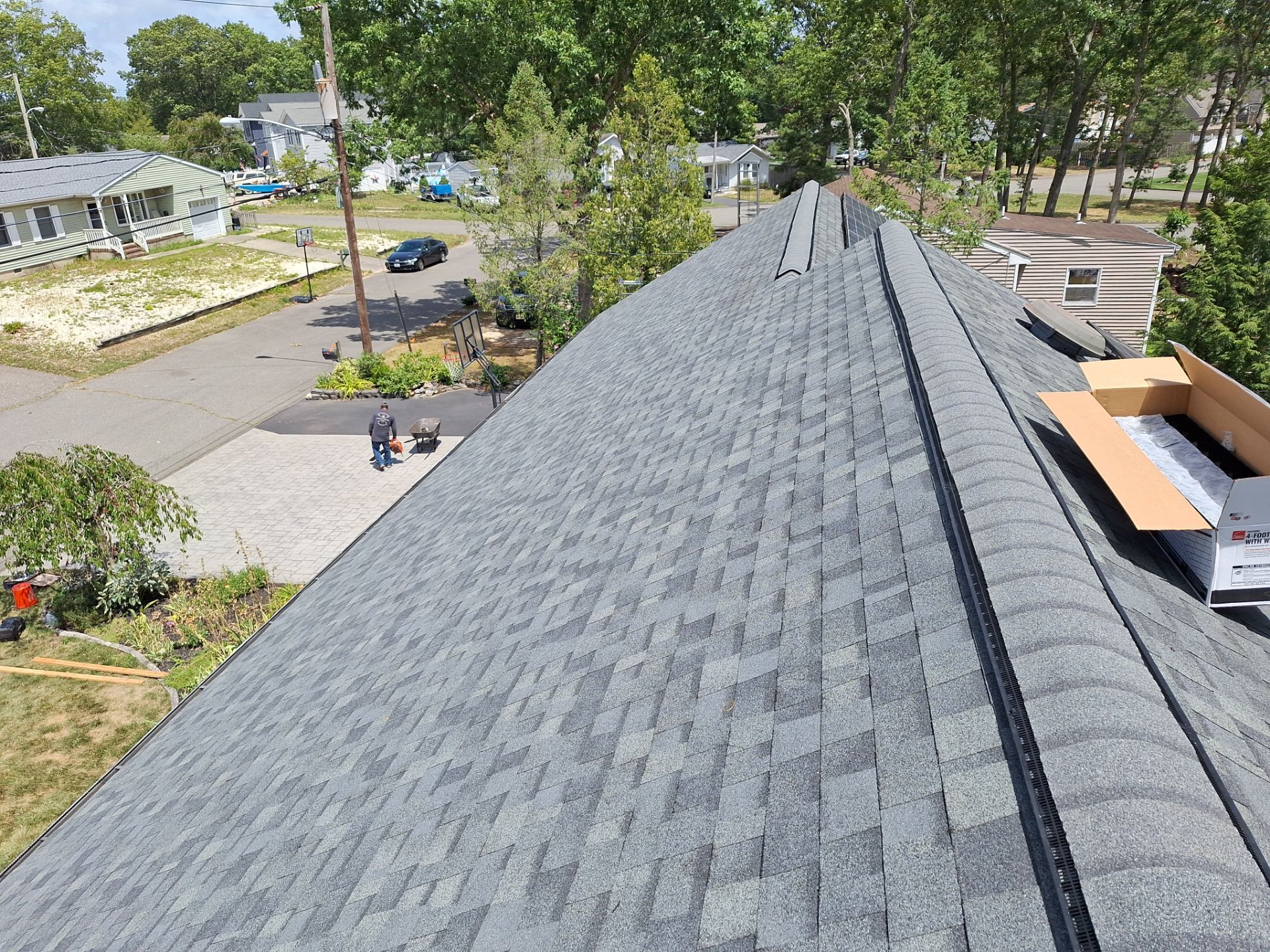 Silver Birch Shingles by Reimagine Roofing