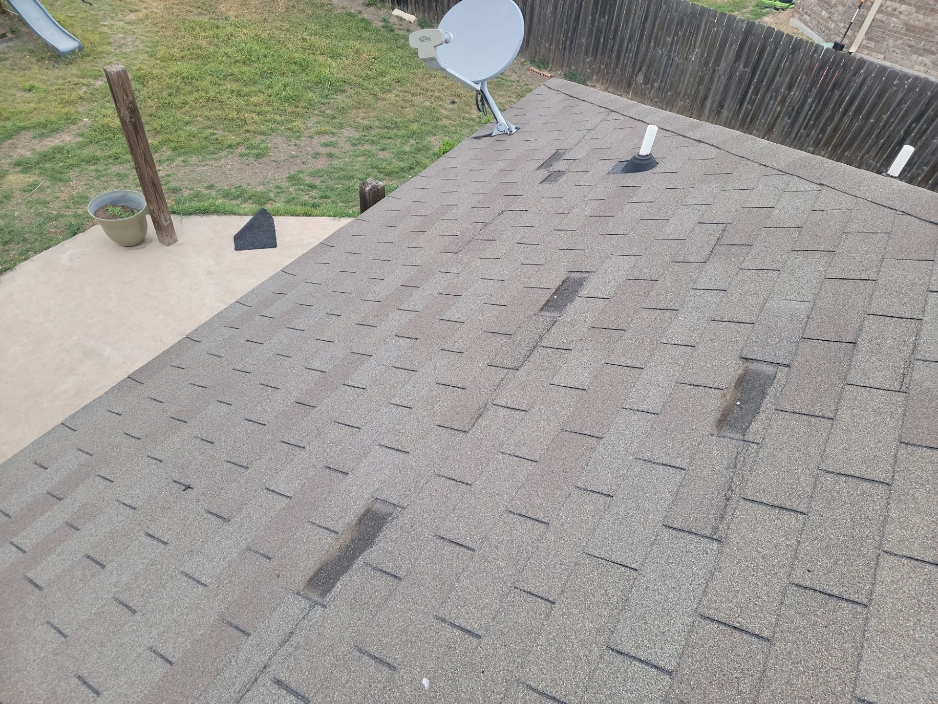 Residential Roof Replacement using Owens Corning - Oakridge - Brownwood by Action Exteriors Austin