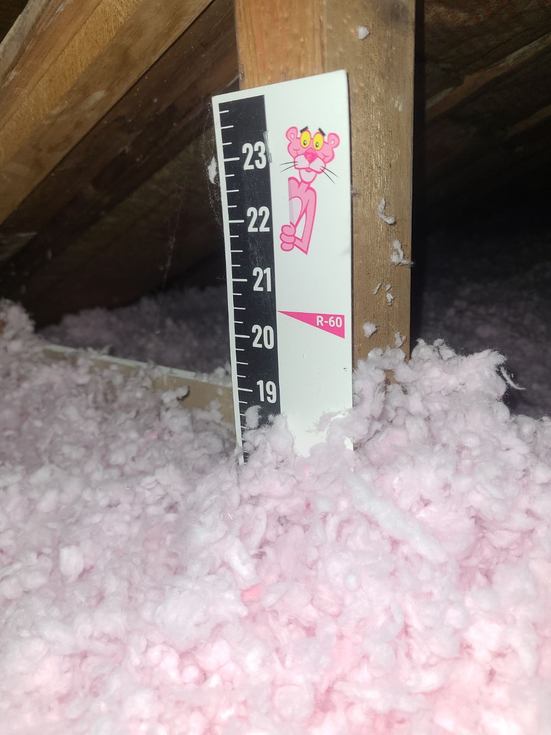 Attic Insulation Upgrade in Hanover PA with Owens Corning AttiCat PINK Blown In Insulation by Bealing Roofing & Exteriors