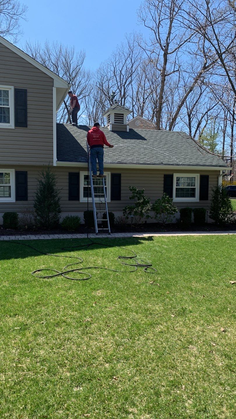 Comprehensive Residential Gutter Cleaning and System Flush in Wayne by NJ Home Maintenance Services