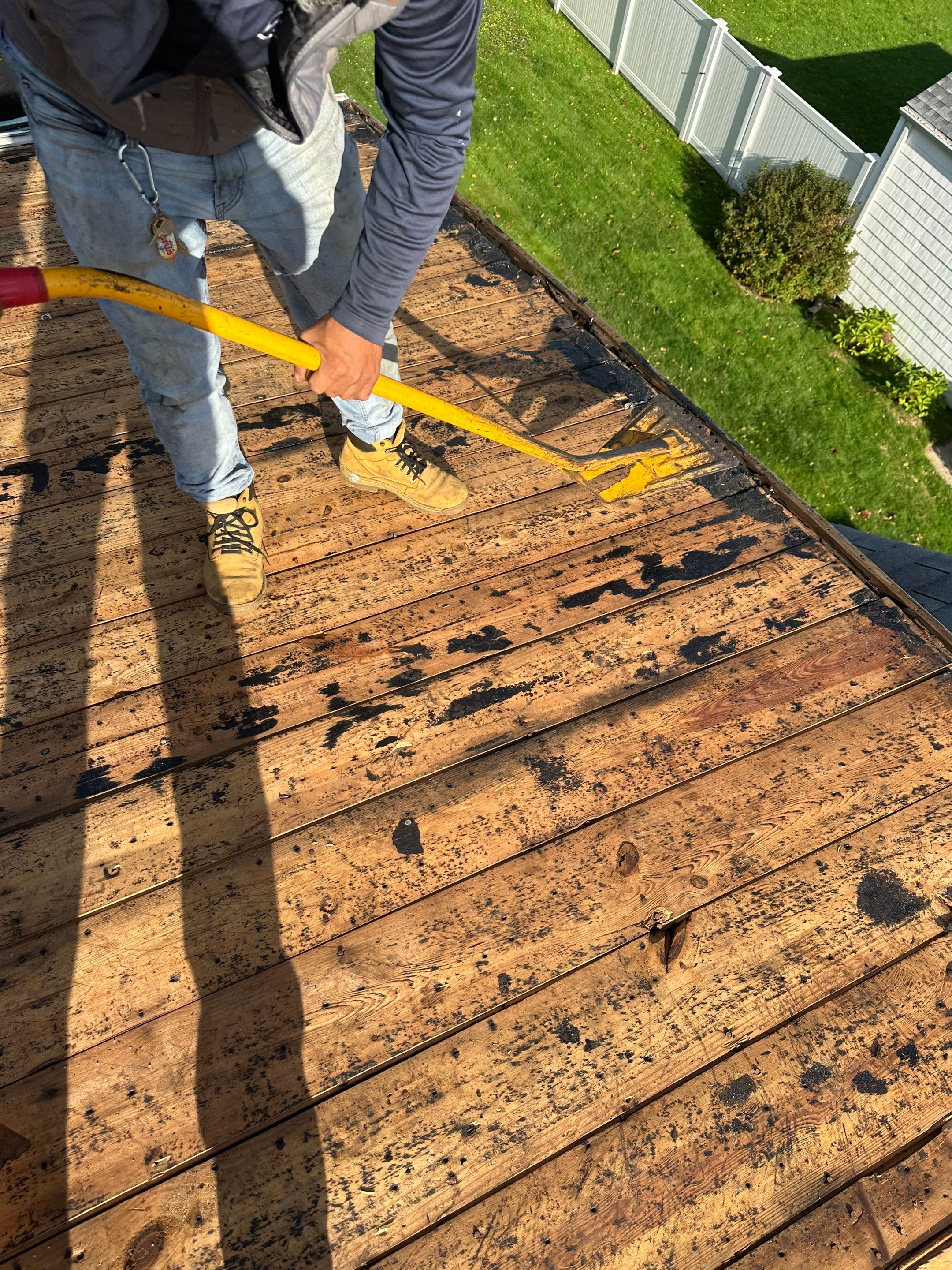 Residential Roofing Installation using Owens Corning TruDefinition Duration AR - Onyx Black & New Siding Install using Certainteed Sterling gray by A Plus Exterior