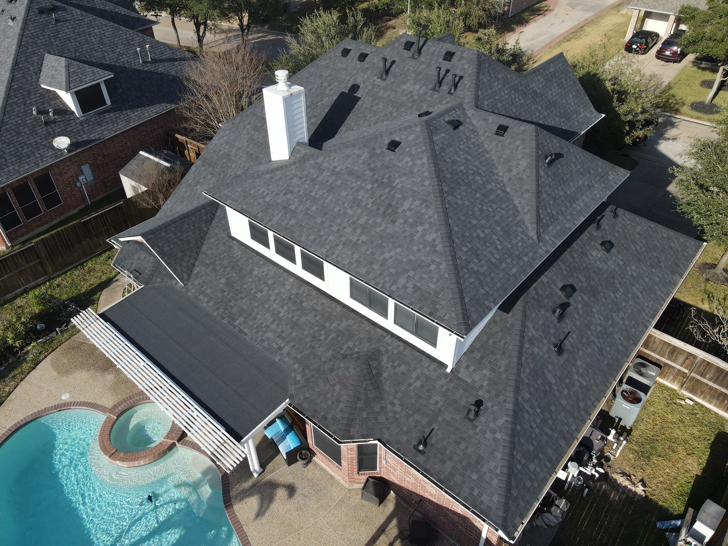 Roof Replacement using Owen's Corning - Duration Onyx Black by Roof Concepts Construction
