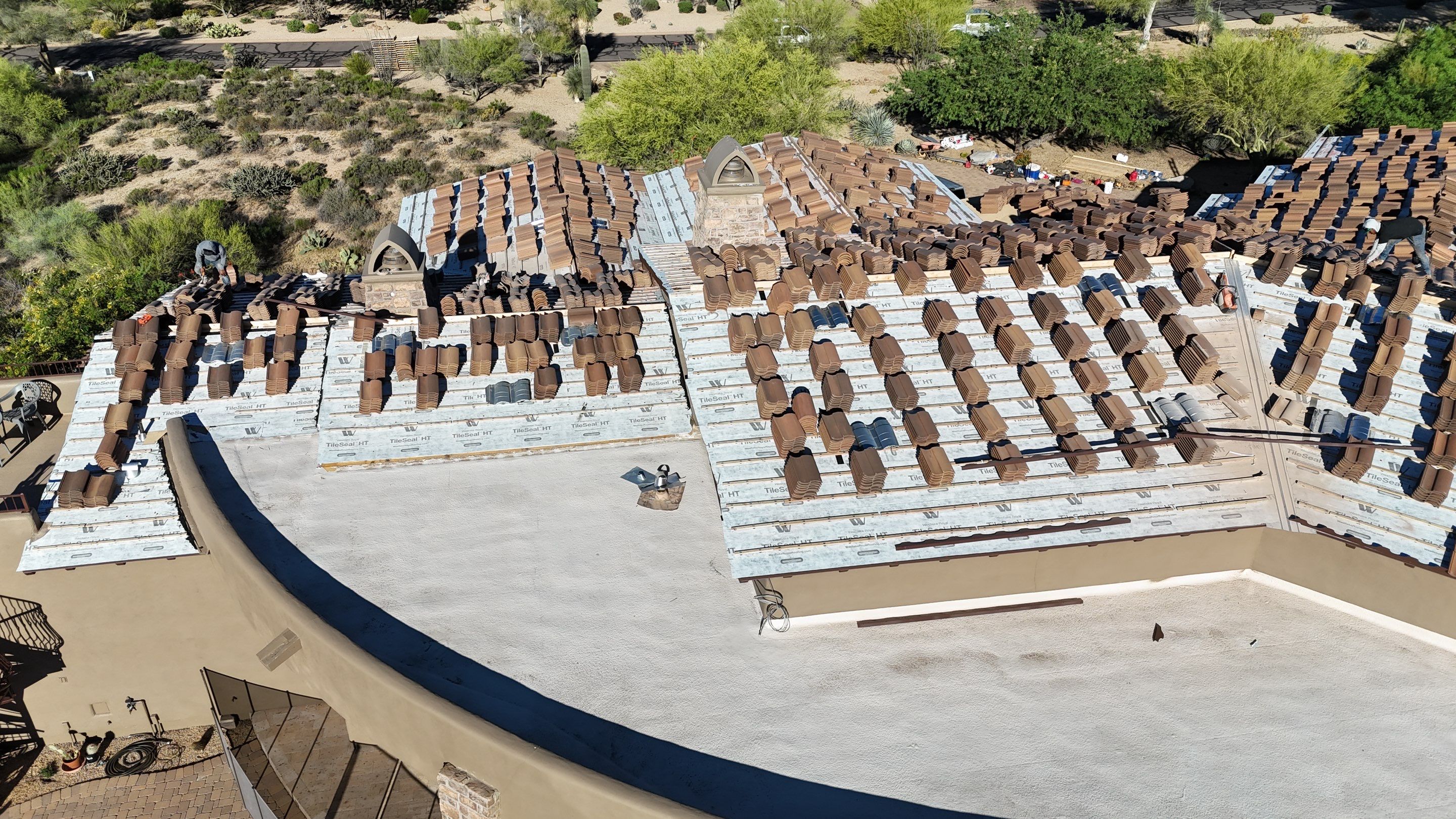 Project in Scottsdale by Saint Roofing
