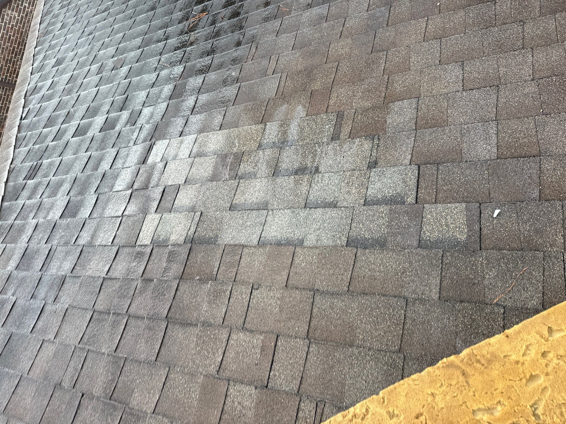 Hail Damage using Owen's Corning Duration (Lifetime) Shingles by Roof Repair Company