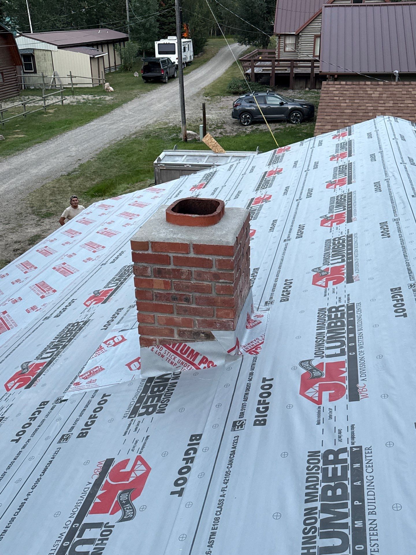 Project in Neihart by KQC Roofing