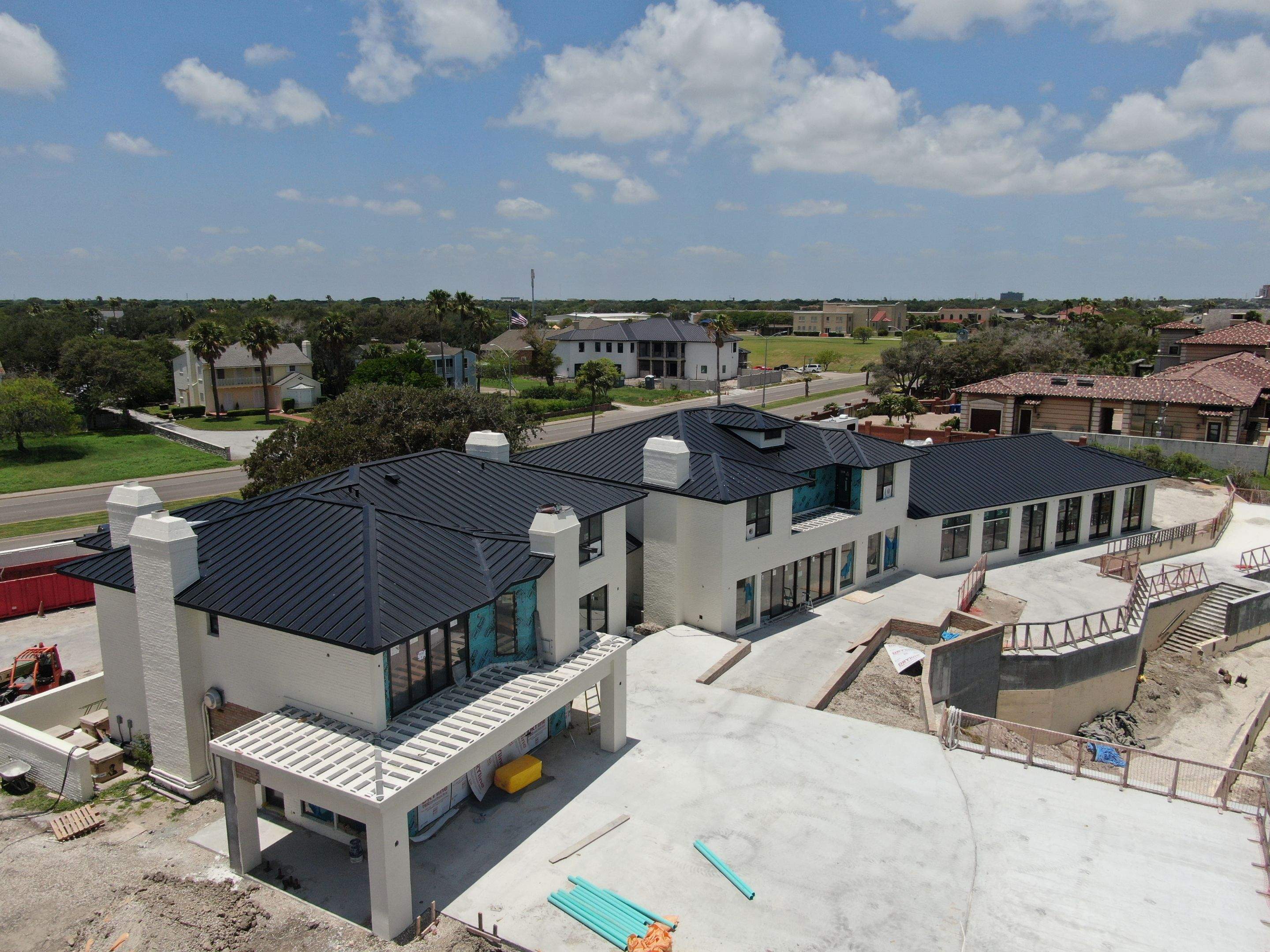 Megalodon Metal Roof on Corpus Bay by Bayfront Roofing and Construction