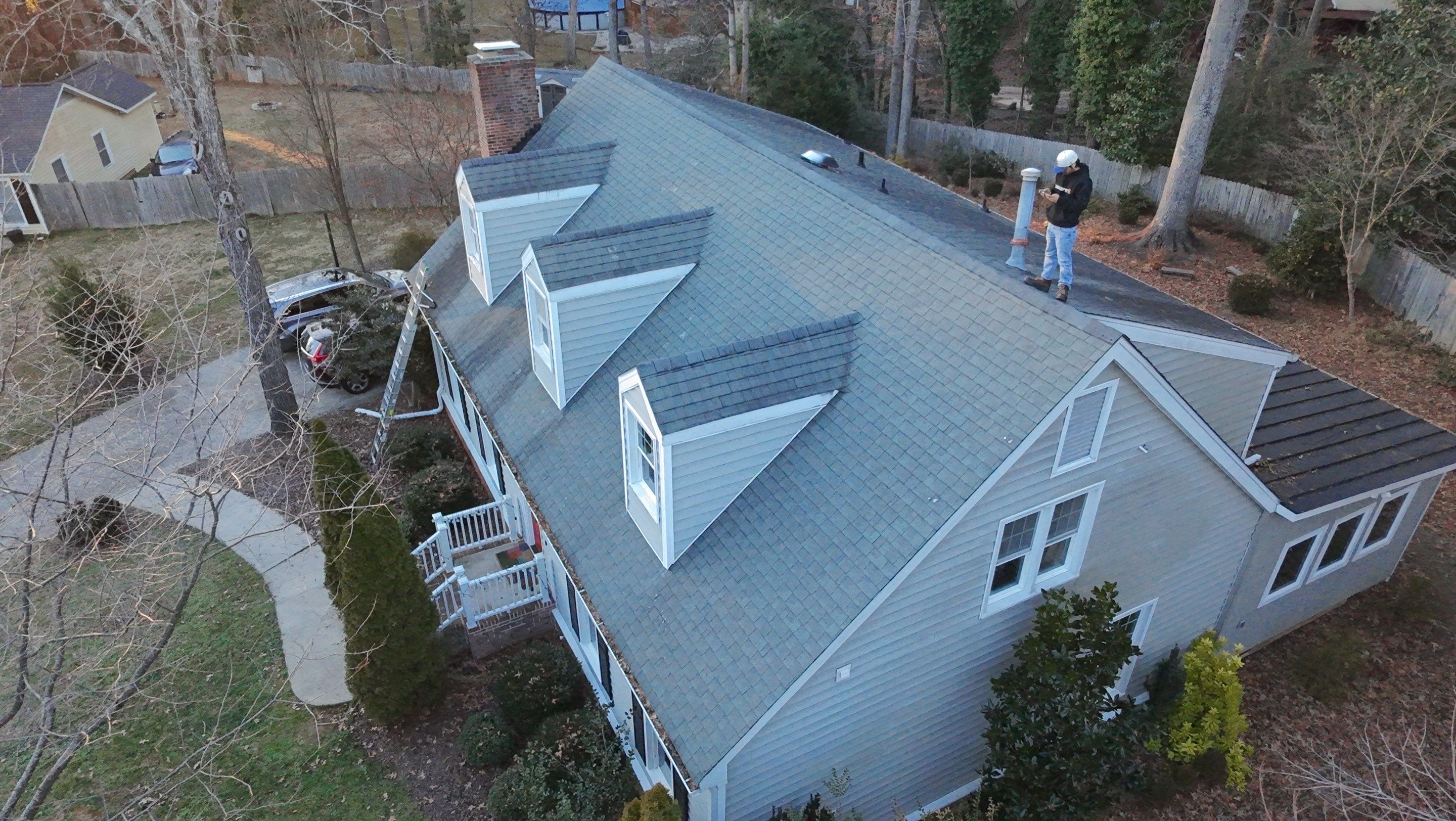 Residential Roof Replacement & Gutter Installation in Cary, NC by Carolina Professional Roofing, Inc  
